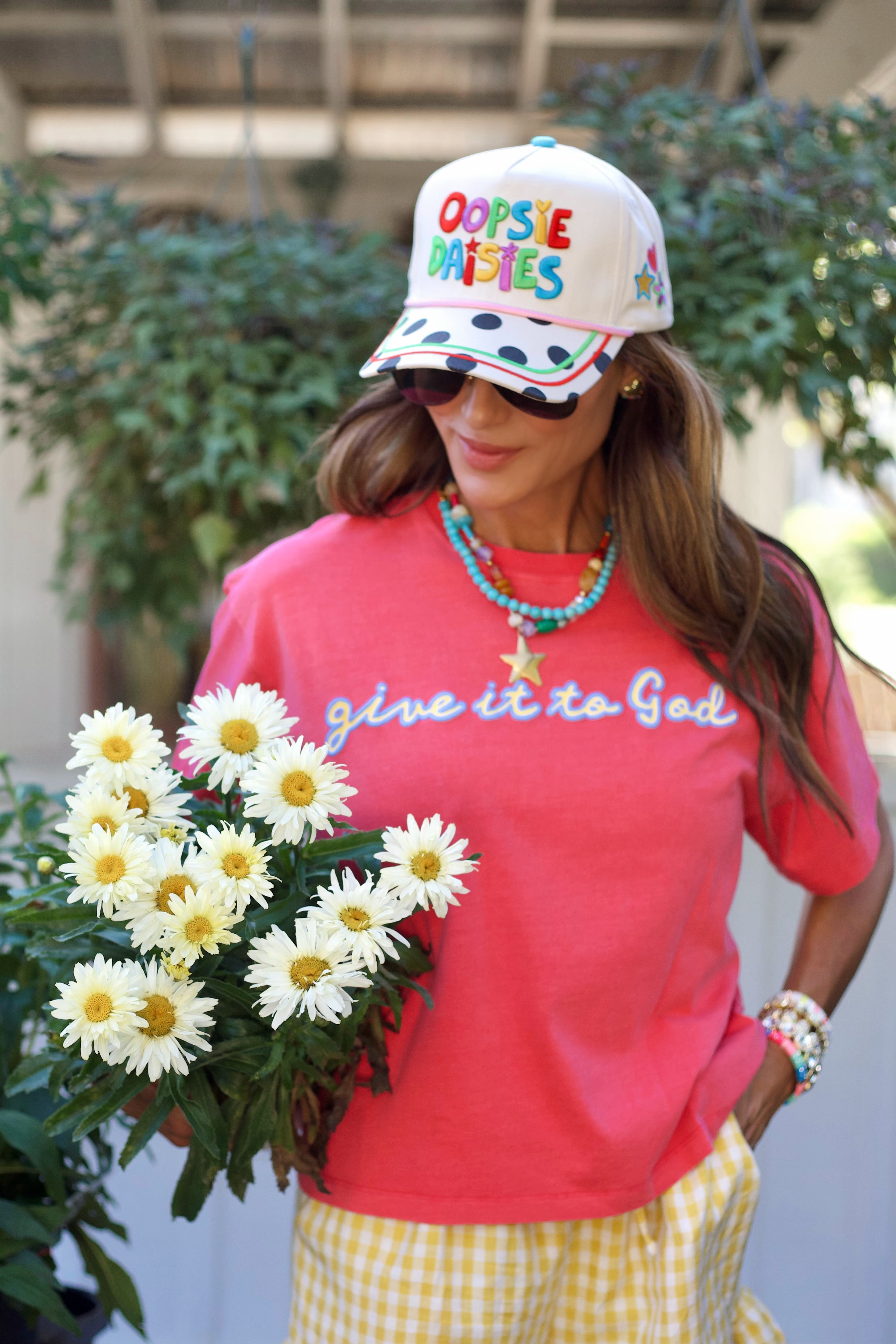 Give it To God Crop Tee- pre order