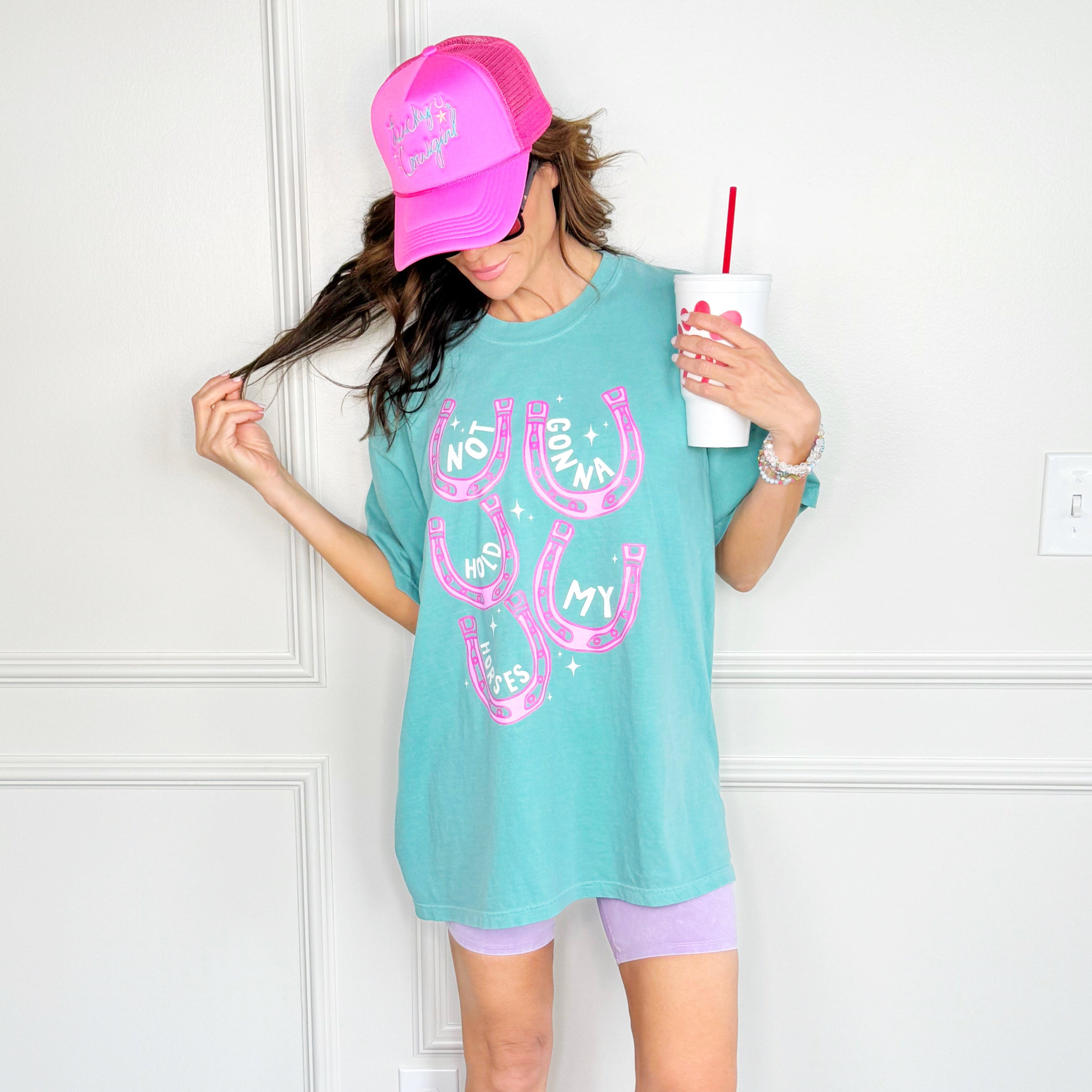 Not Gonna Hold My Horses Tee