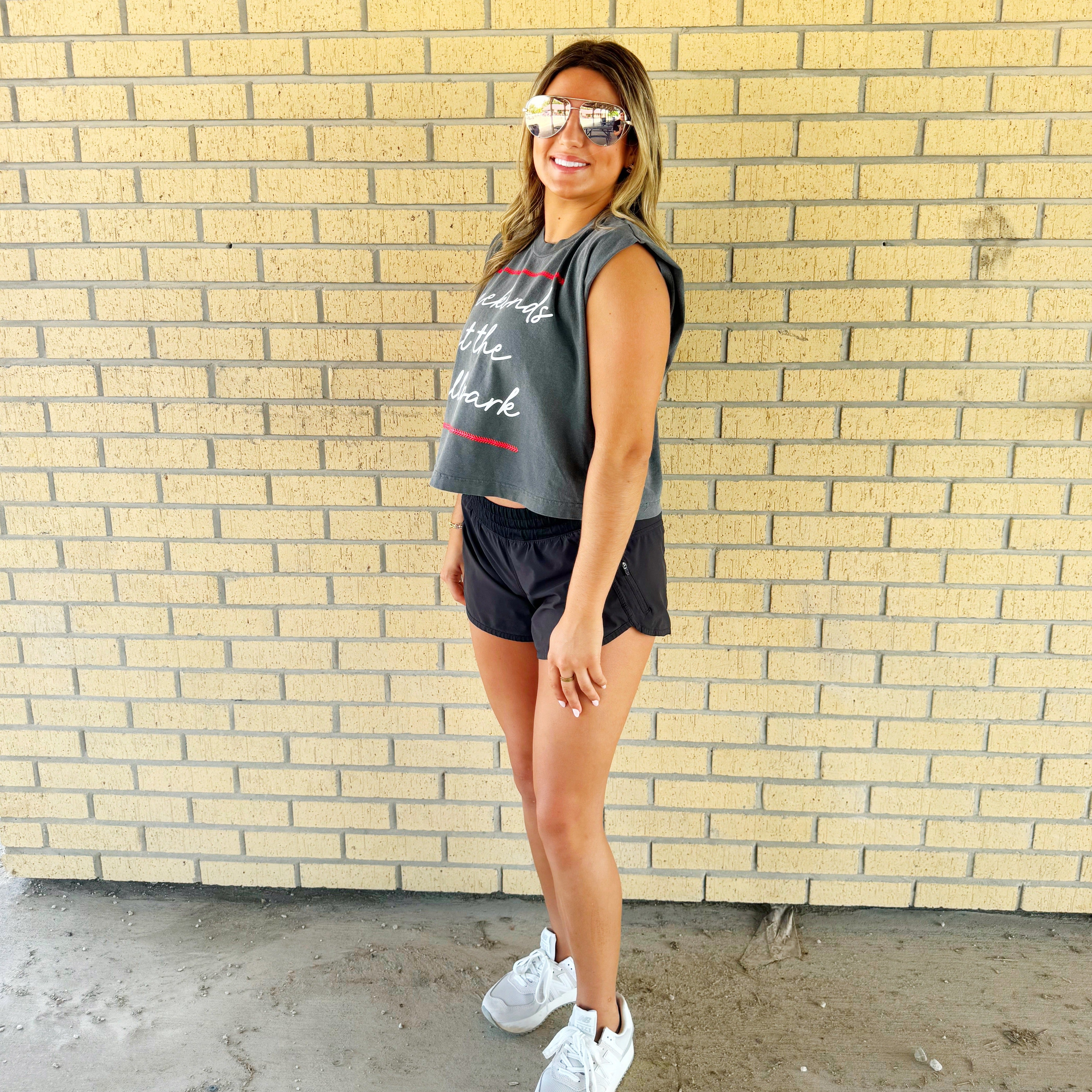 Weekends at the Ballpark Muscle Tee