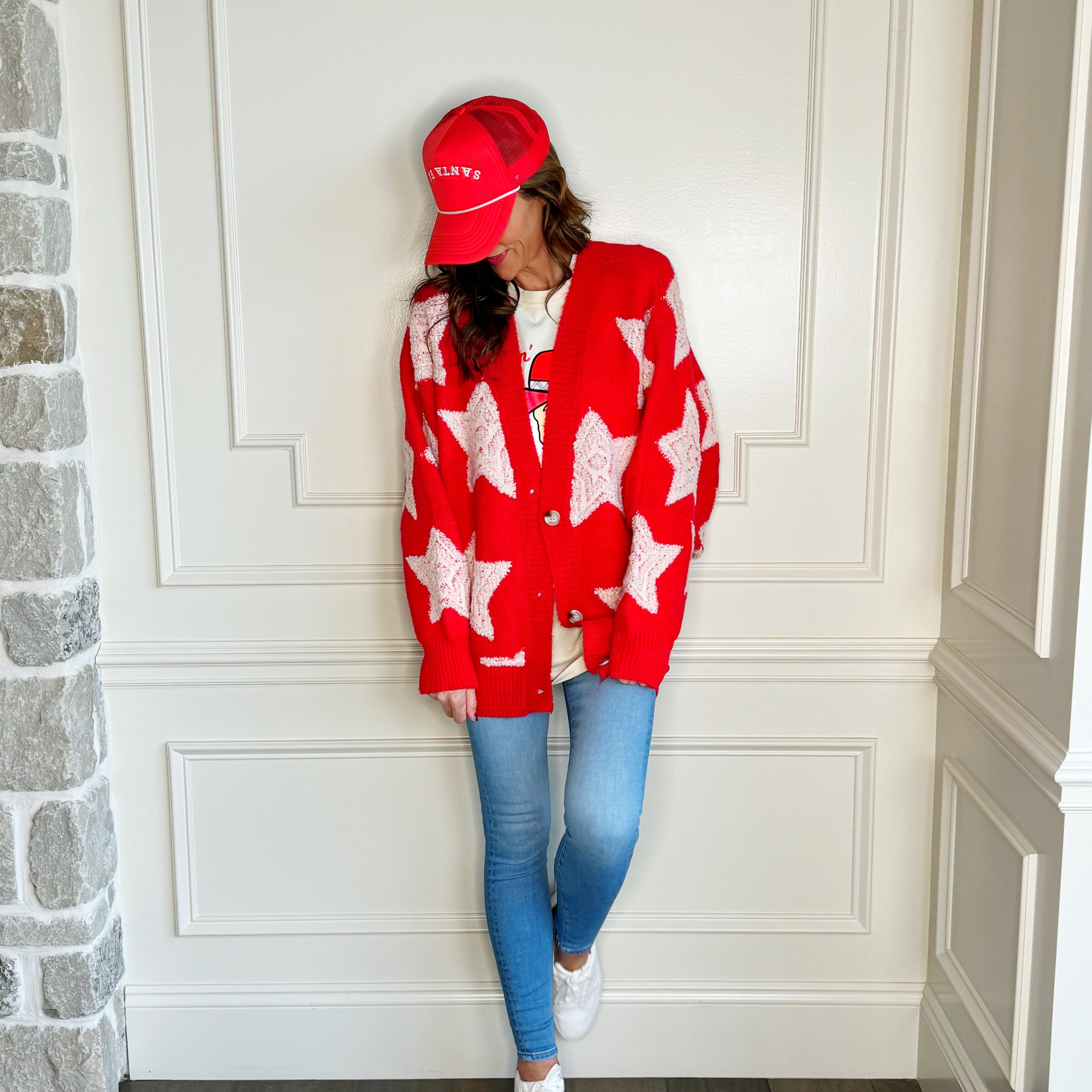 Red Star Cardigan