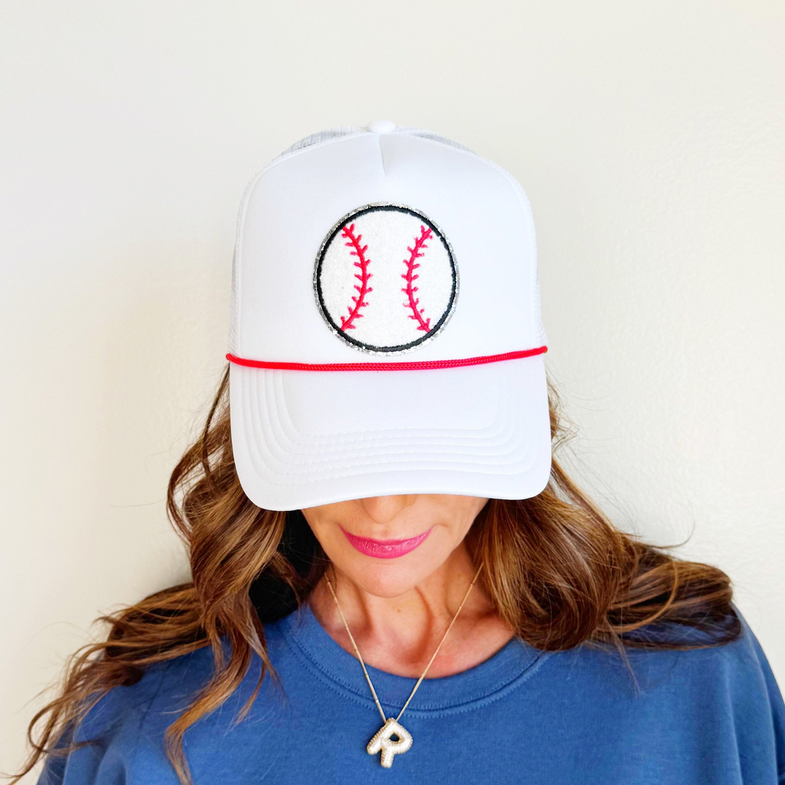 Baseball 3" Patch Trucker Hat