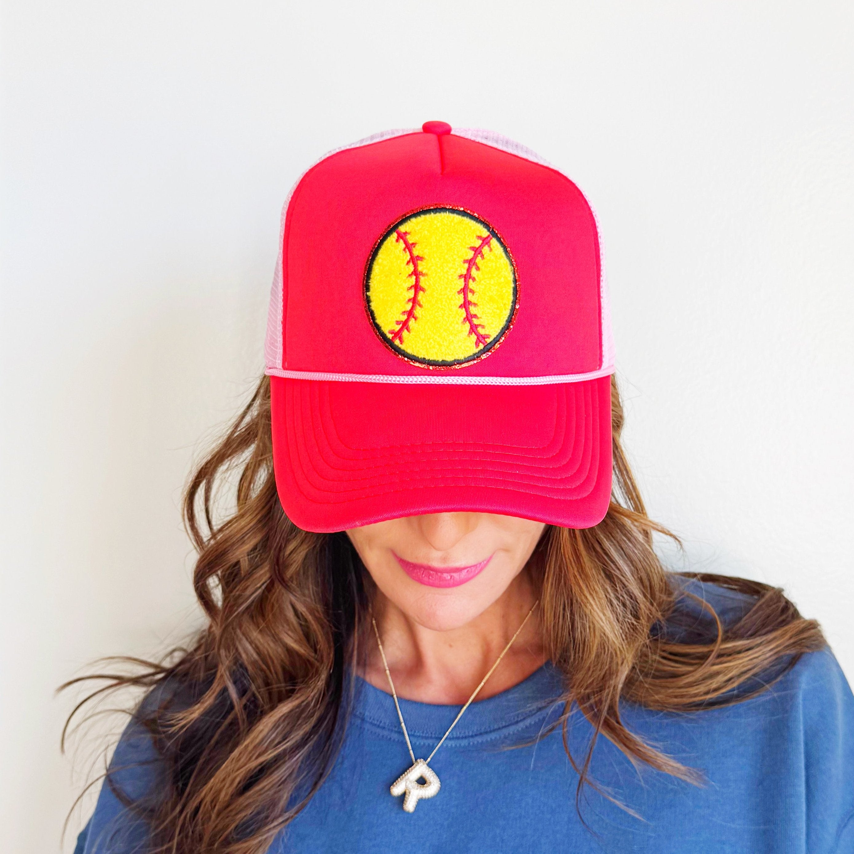 Softball 3" Patch Trucker Hat