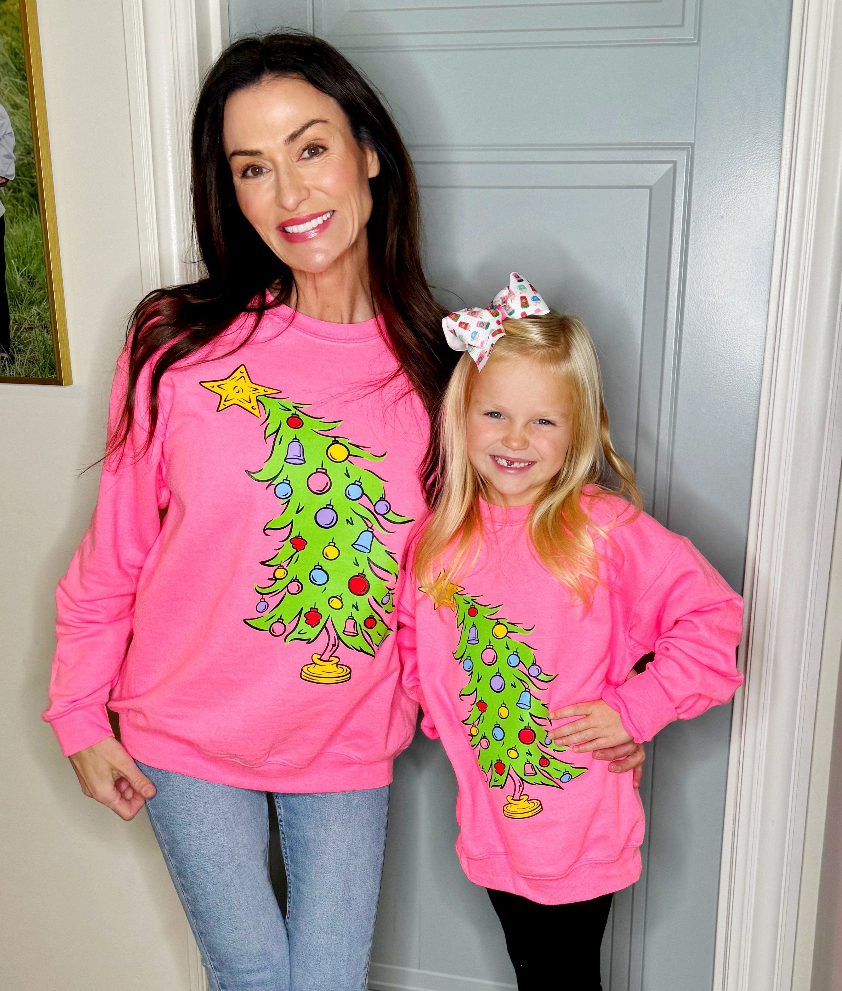 Grinch Tree Youth & Adult Sweatshirt