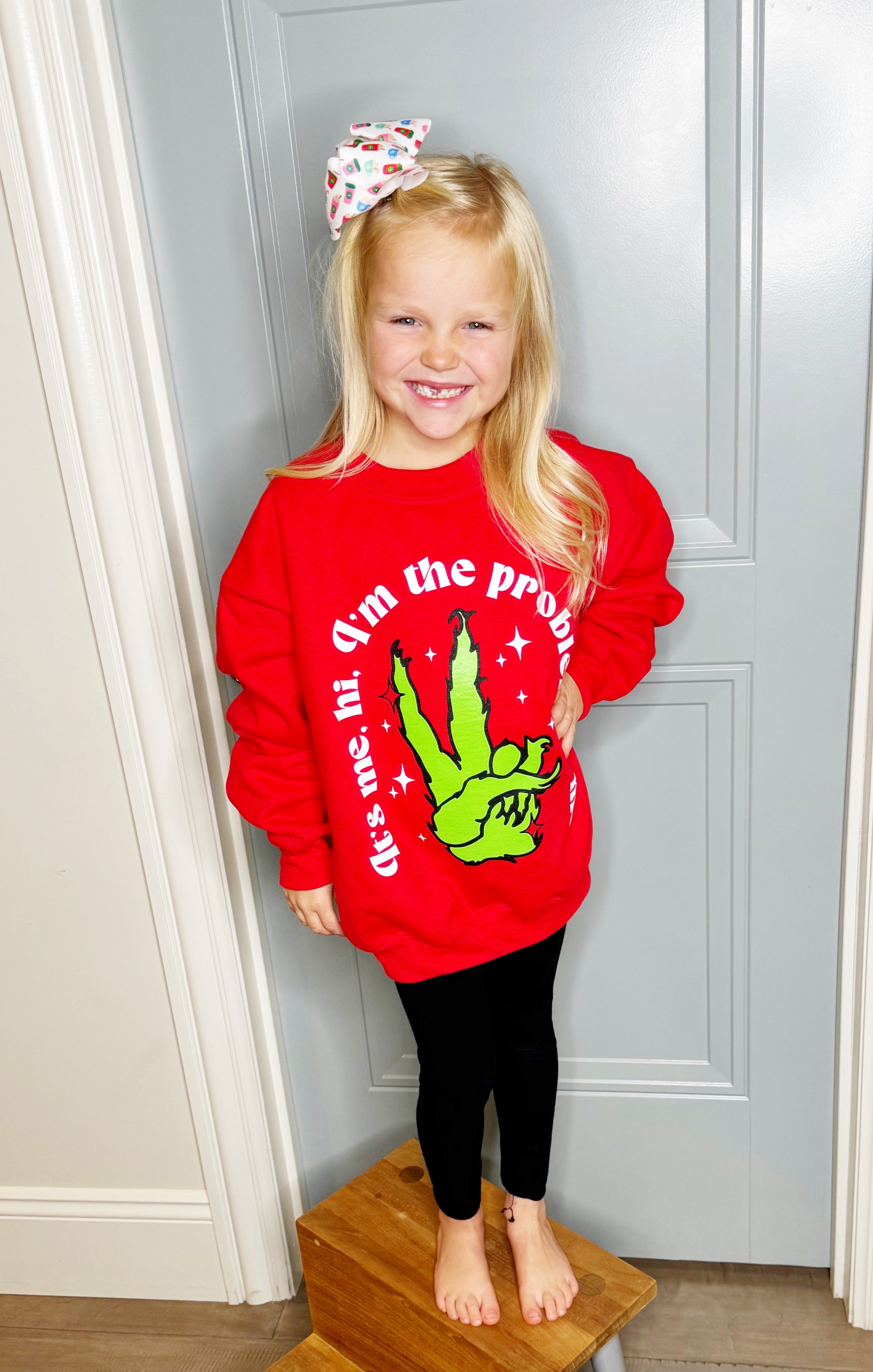 I'm the Problem Grinch Youth & Adult Sweatshirt