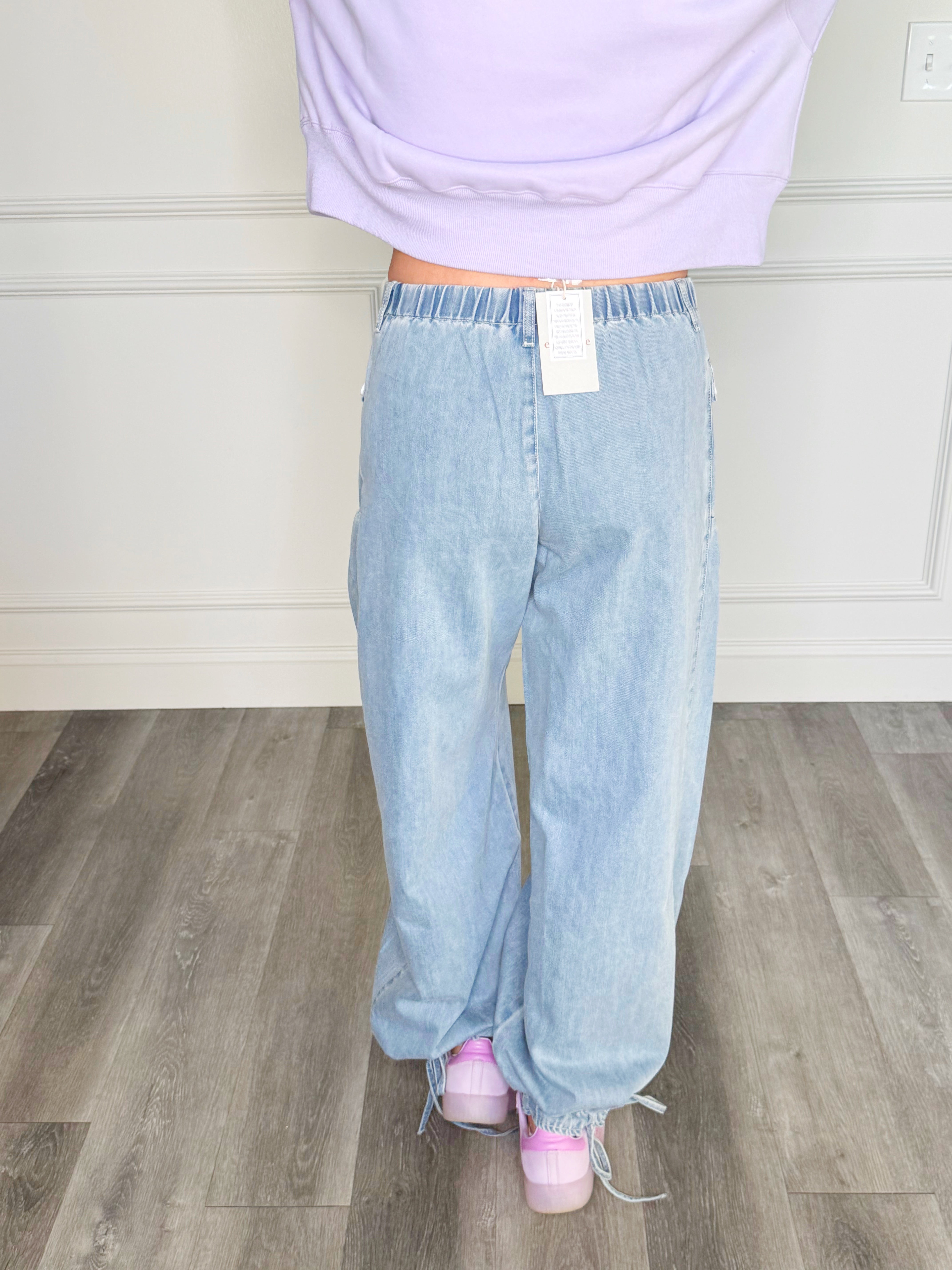 Scrunched Barrel Jeans