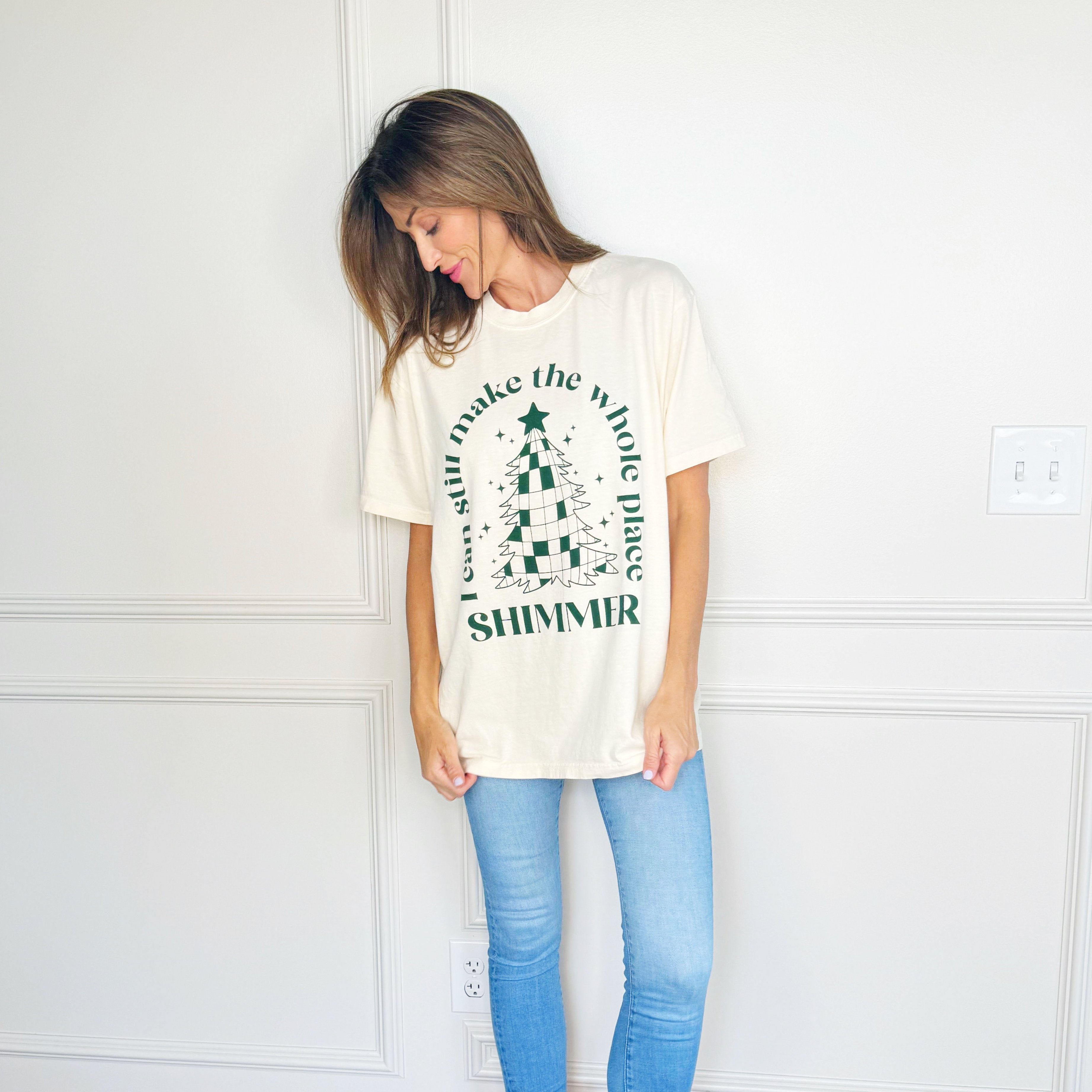 Shimmer Tree Y&A Tee