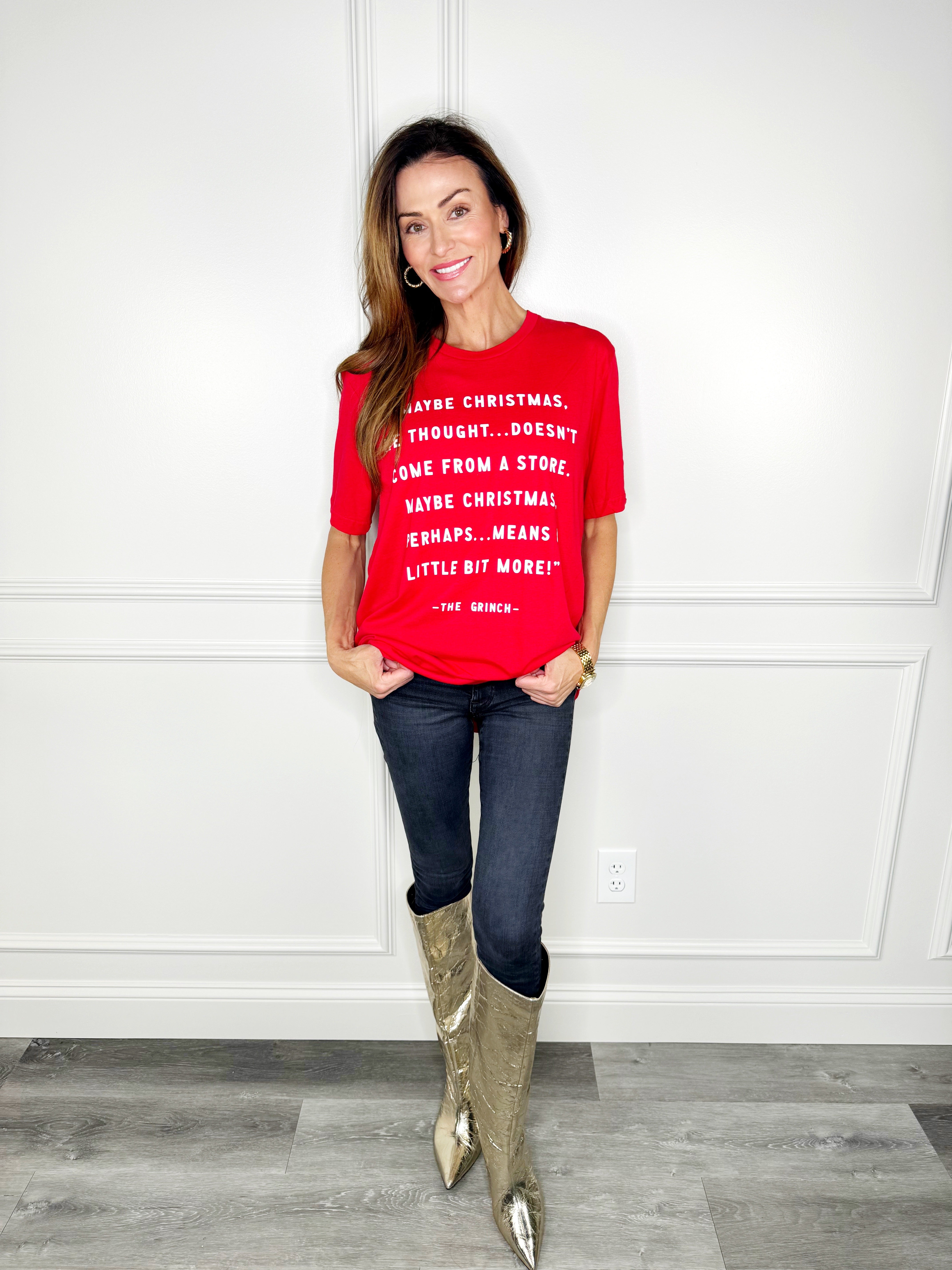 Grinch Quote Tee