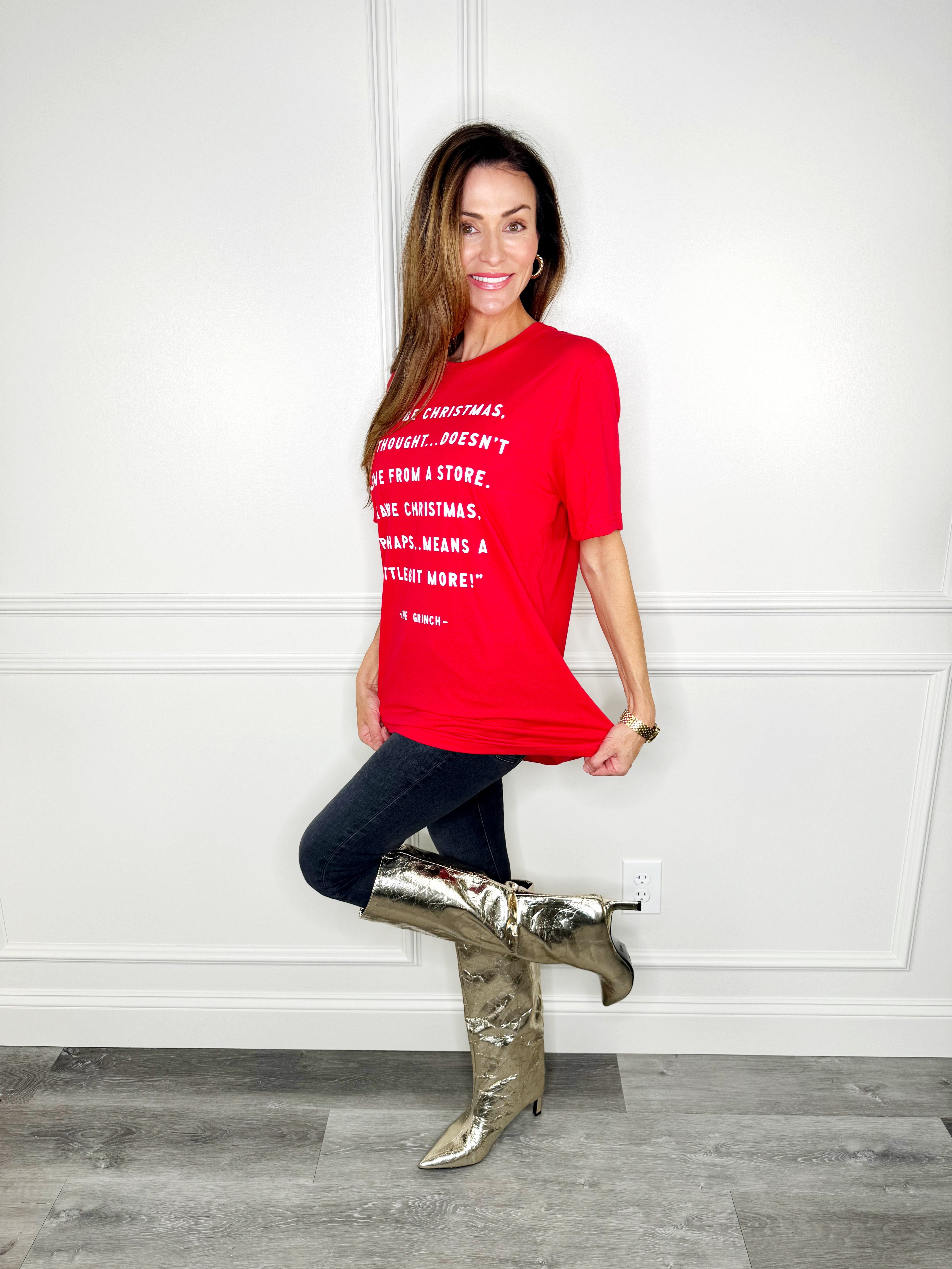 Grinch Quote Tee