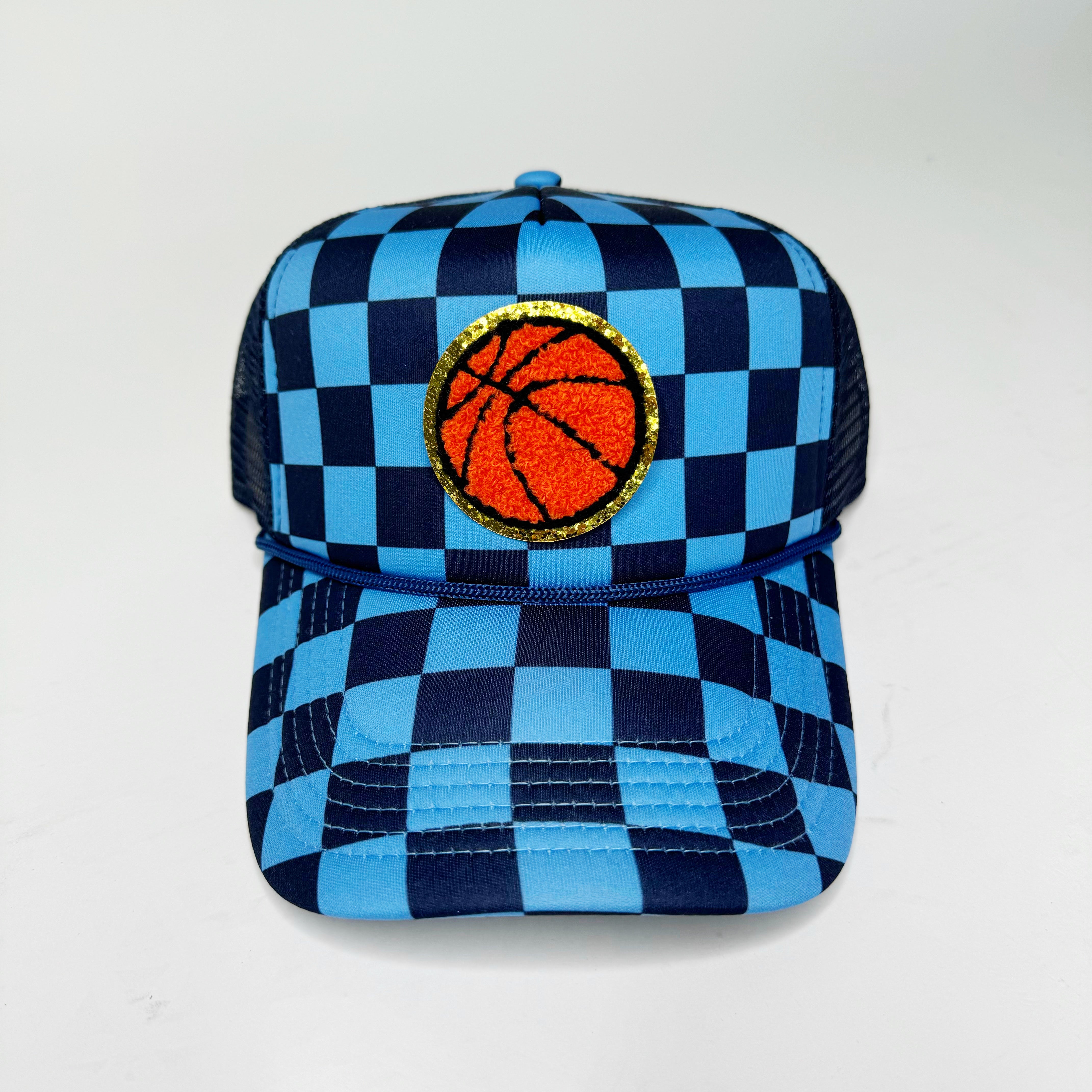 Basketball Patch Trucker Hat