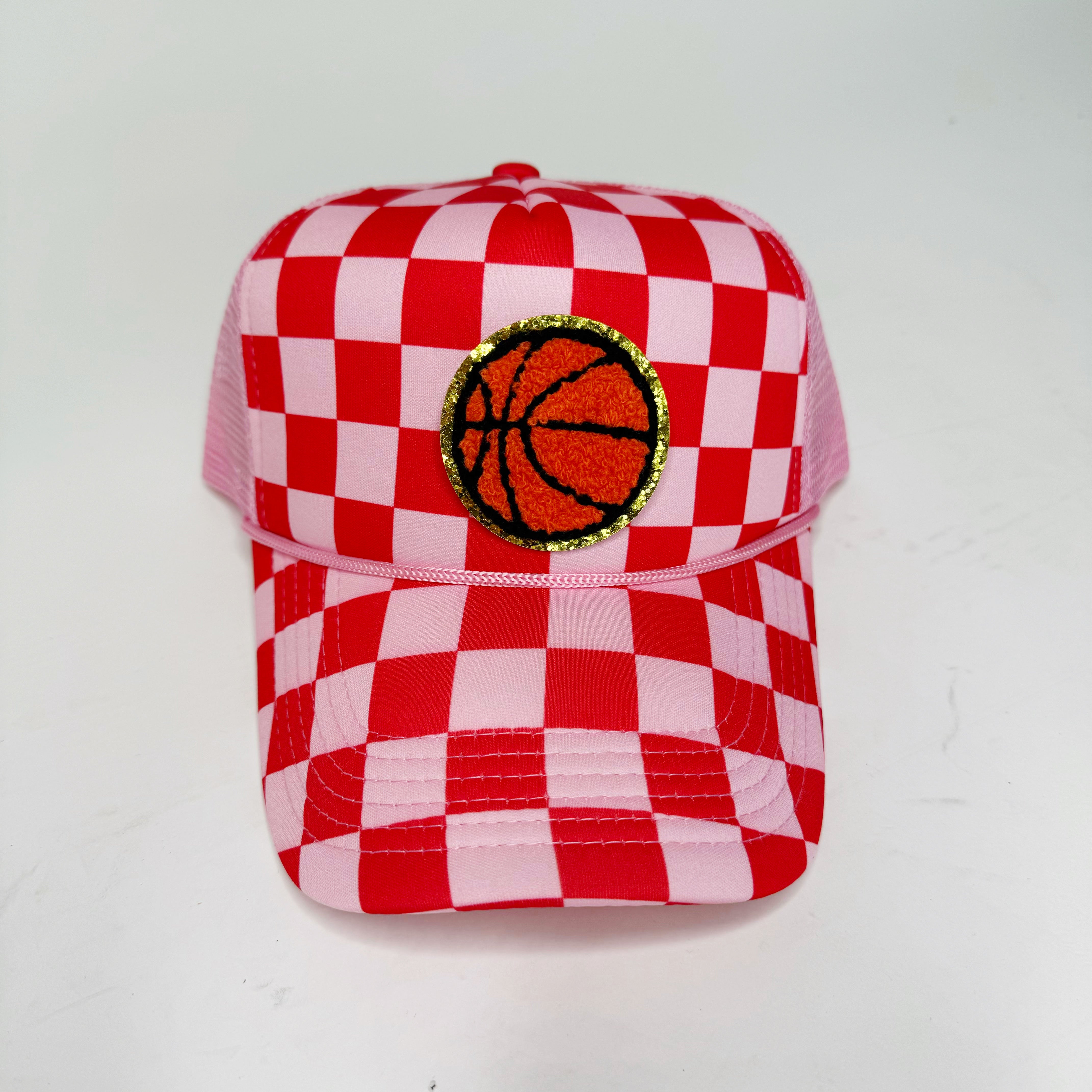 Basketball Patch Trucker Hat