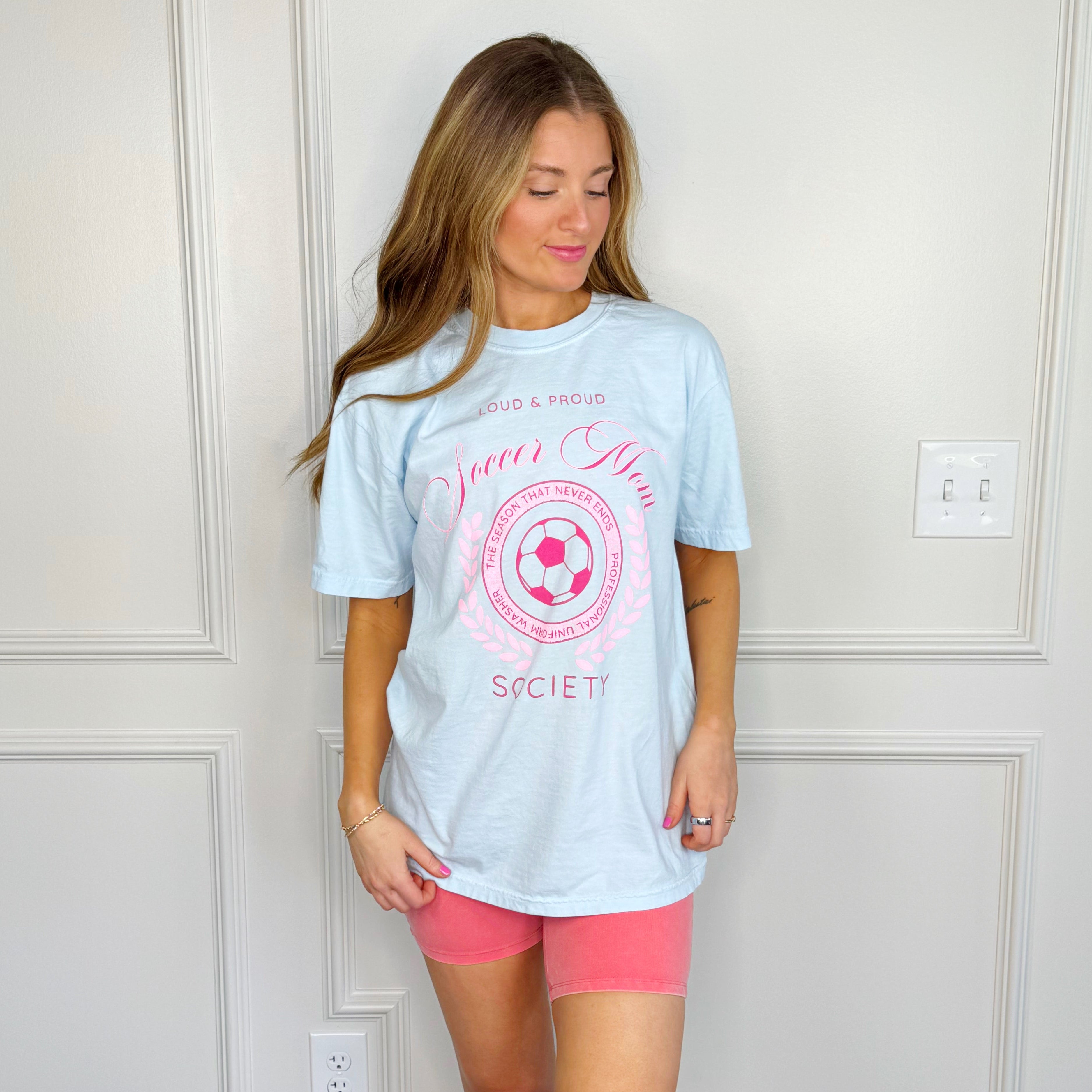 Loud & Proud Soccer Mom Tee