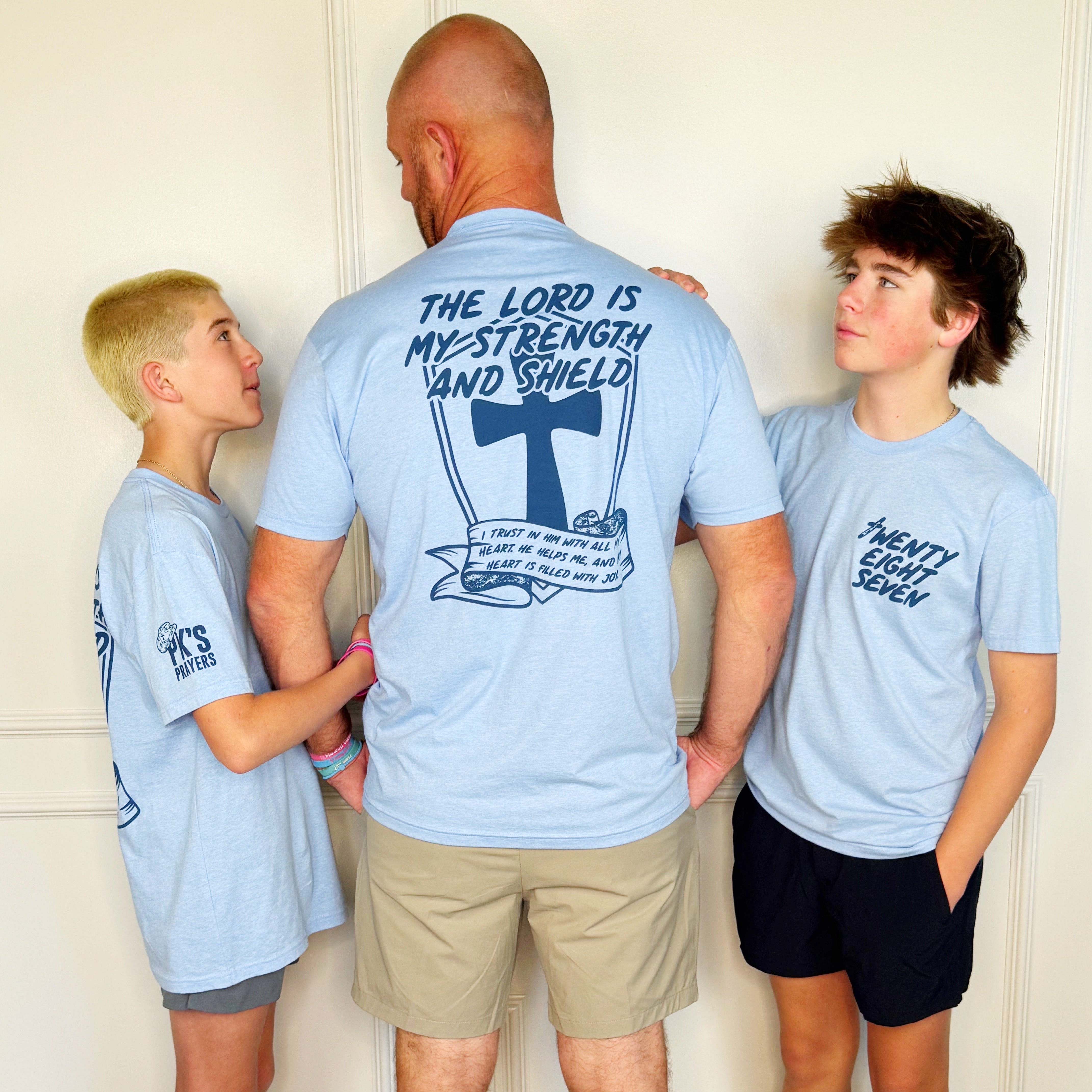 Psalms Twenty Eight Seven PK's Prayers Youth & Adult Tee
