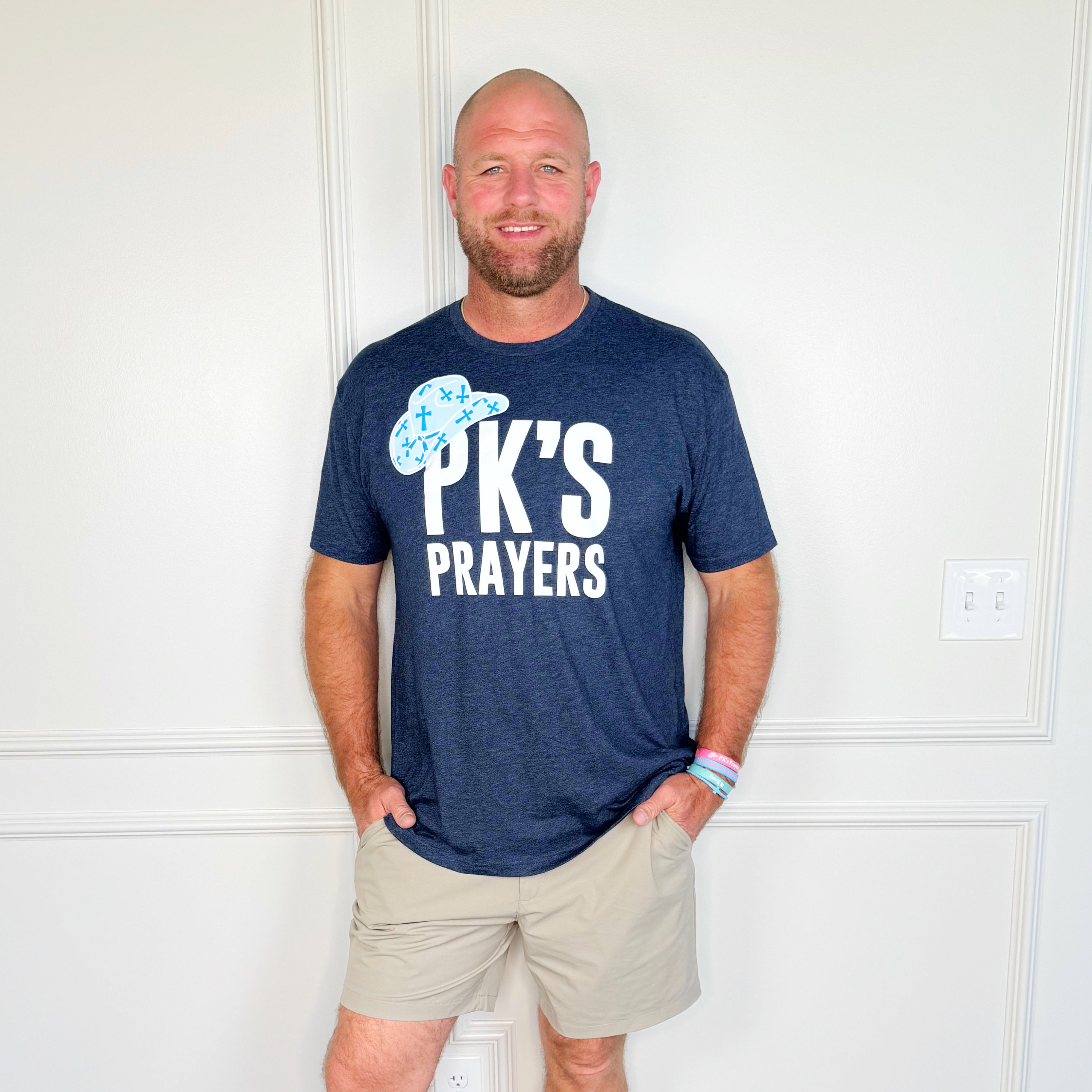 PK's Prayers Navy Tee