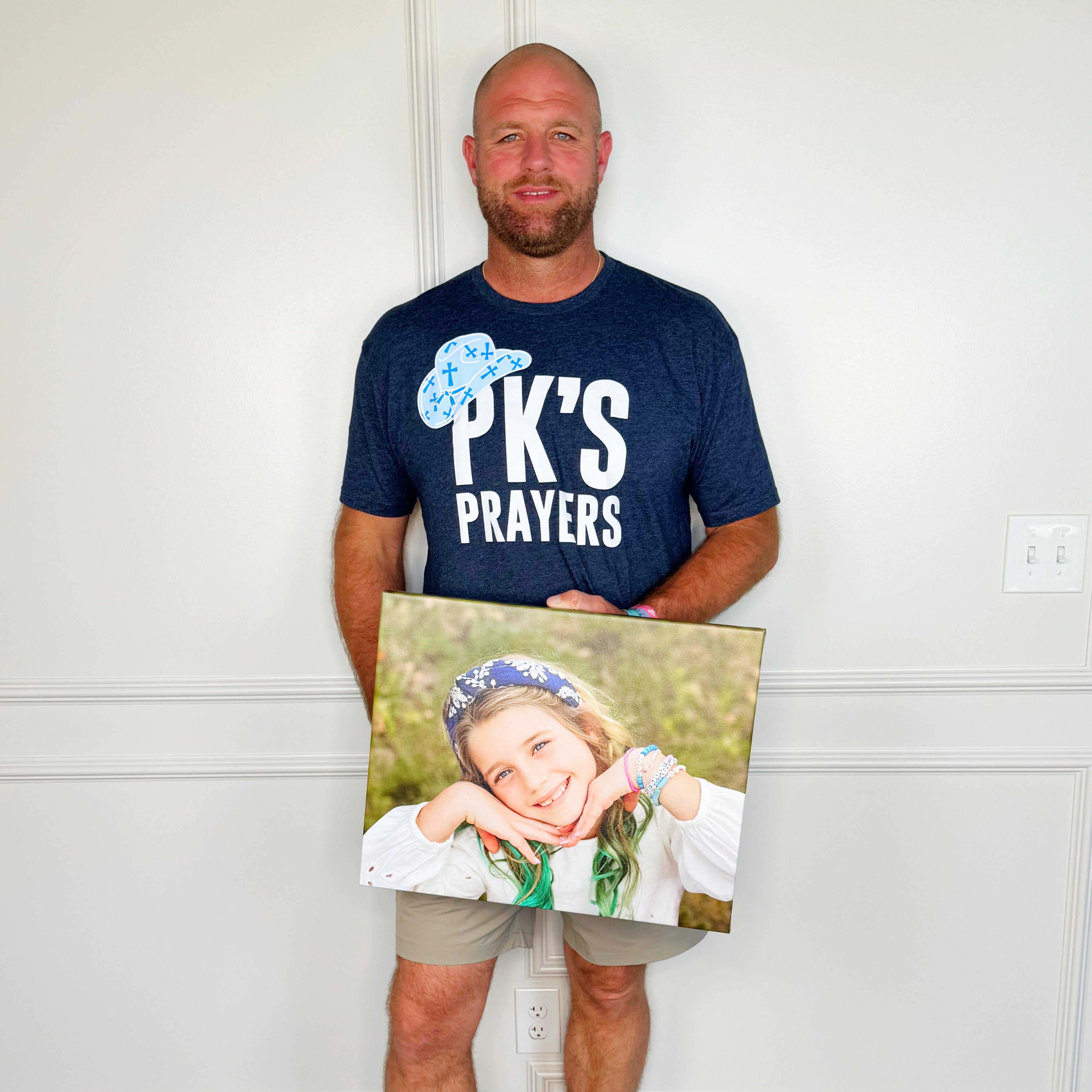 PK's Prayers Navy Tee