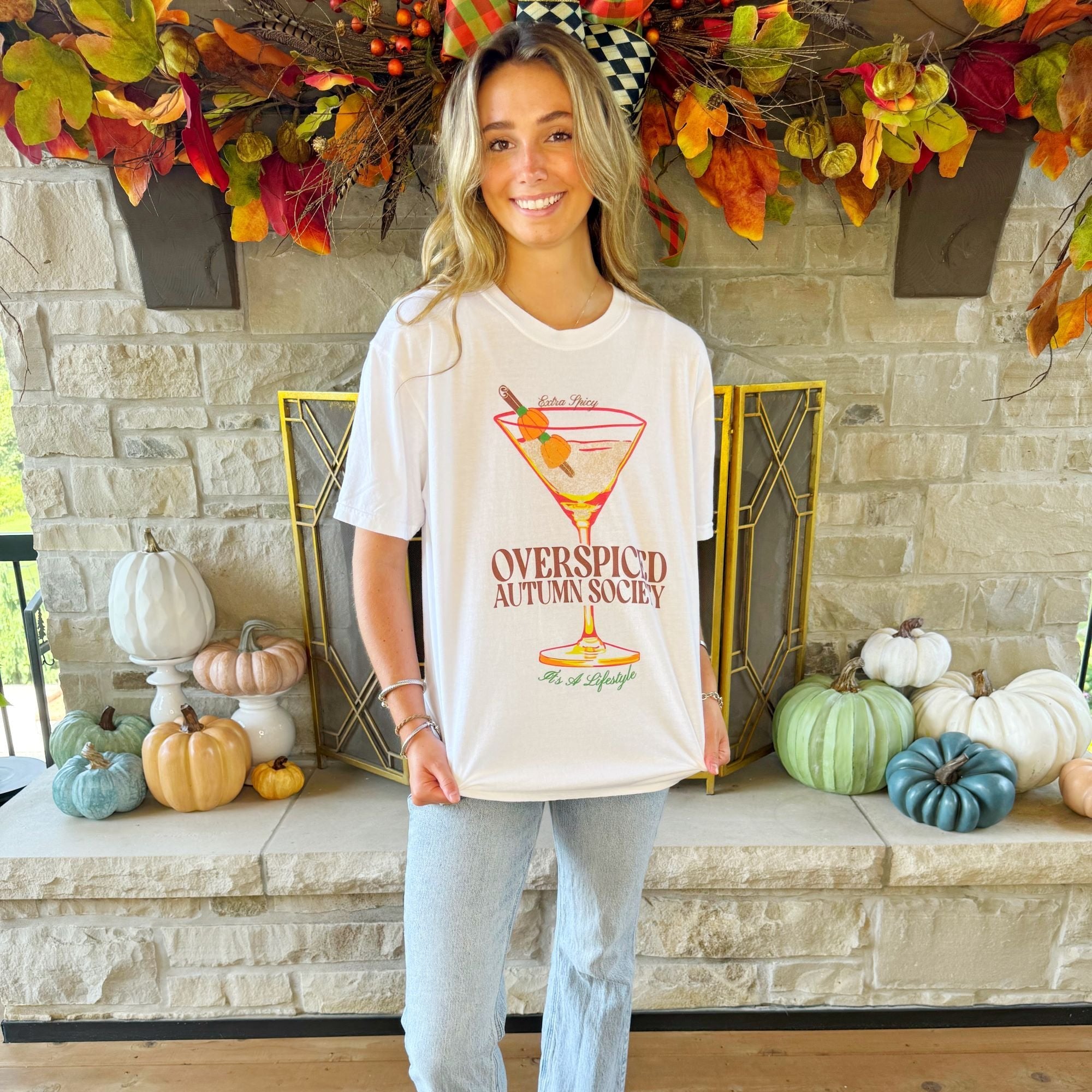 Over Spiced Autumn Society Tee