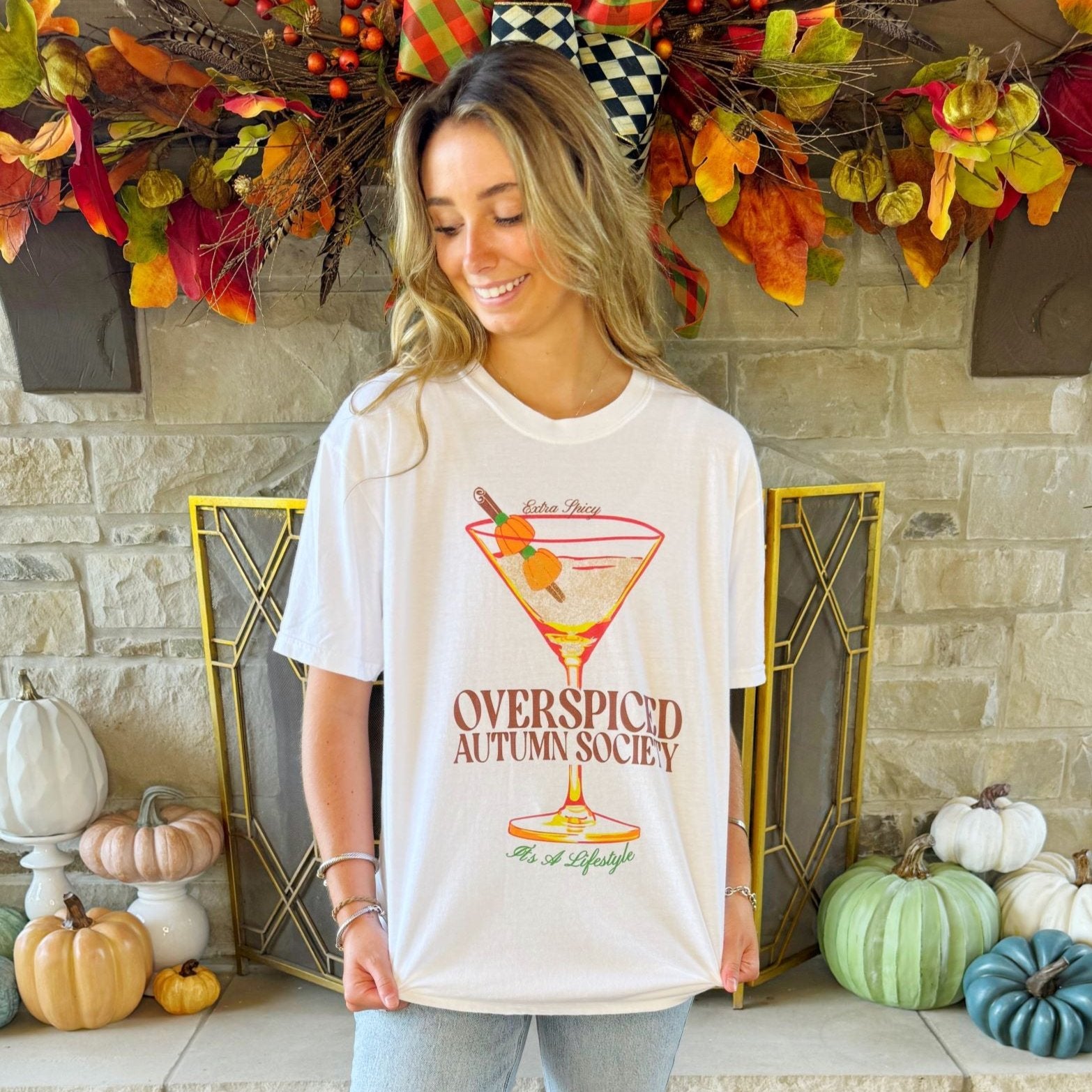 Over Spiced Autumn Society Tee