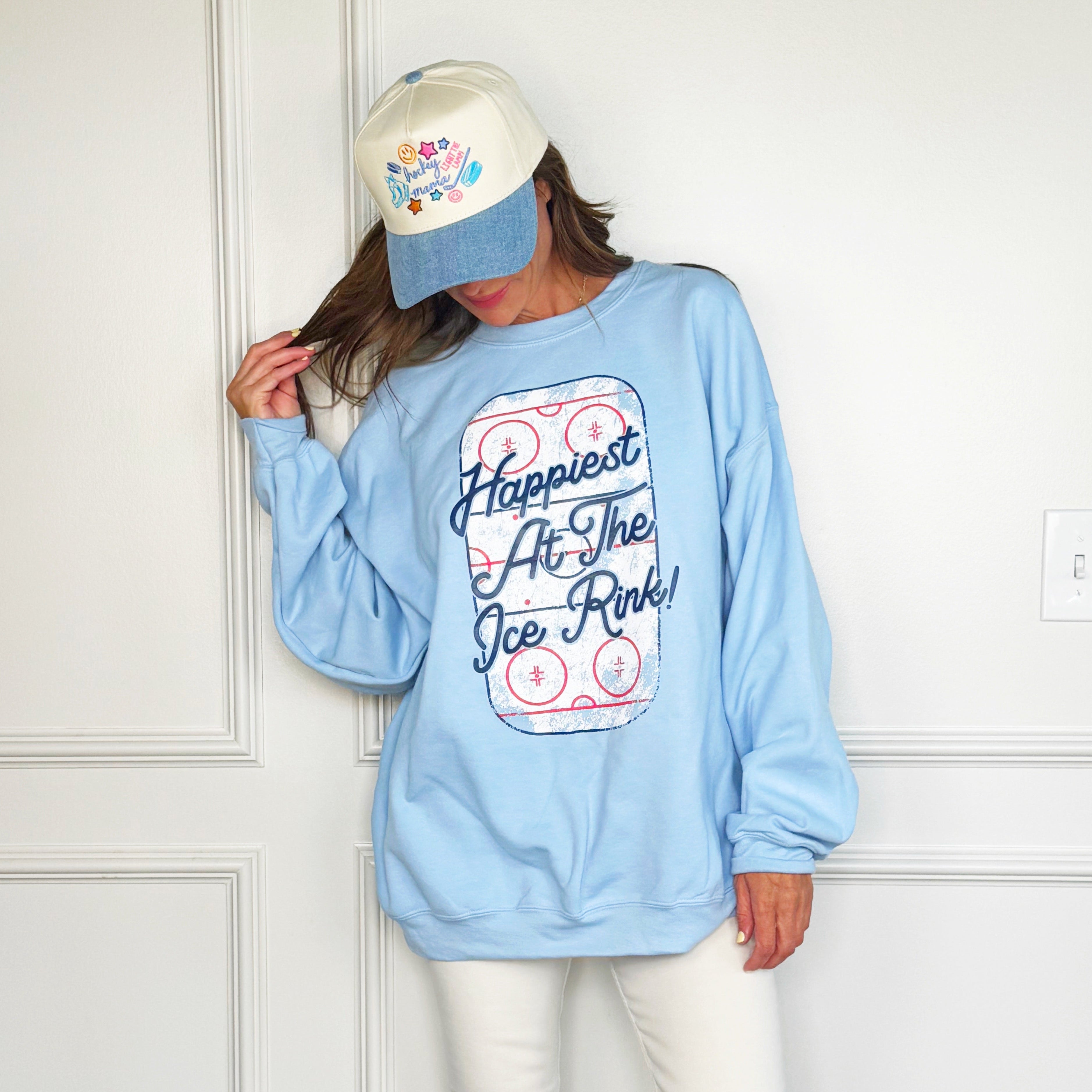 Happiest At the Ice Rink Sweatshirt