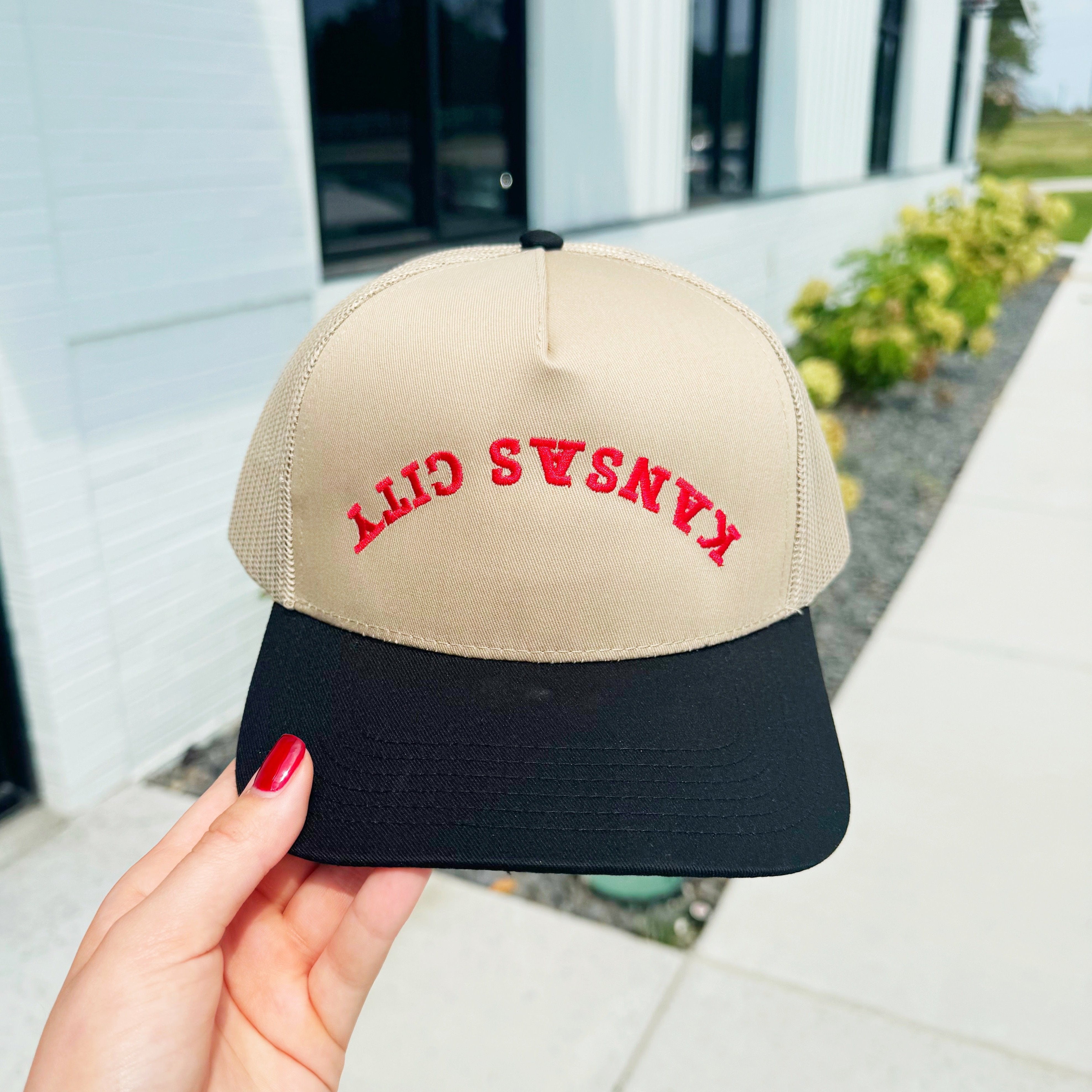 Kansas City Upside-down Trucker Hat