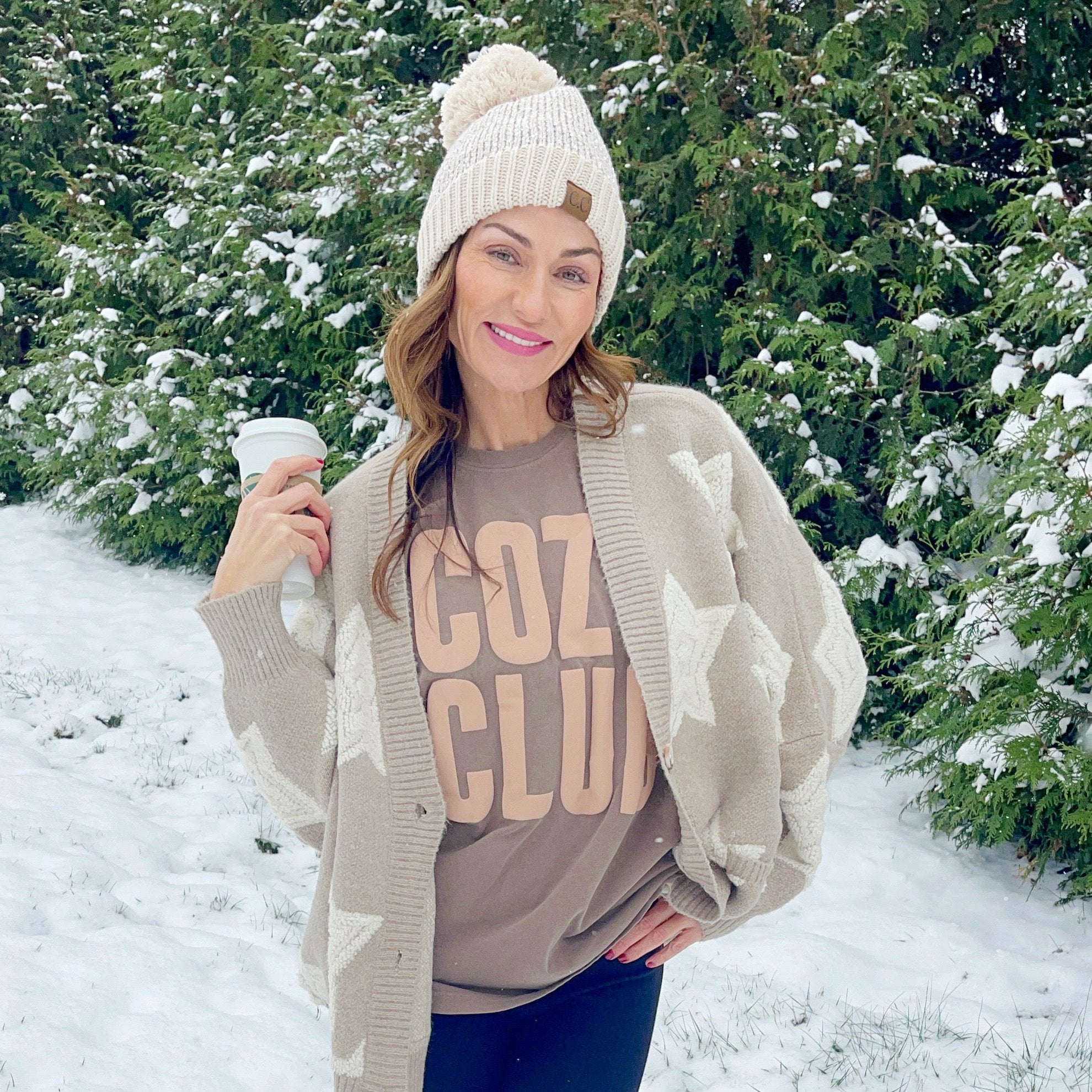 Cozy Club Puff Tee