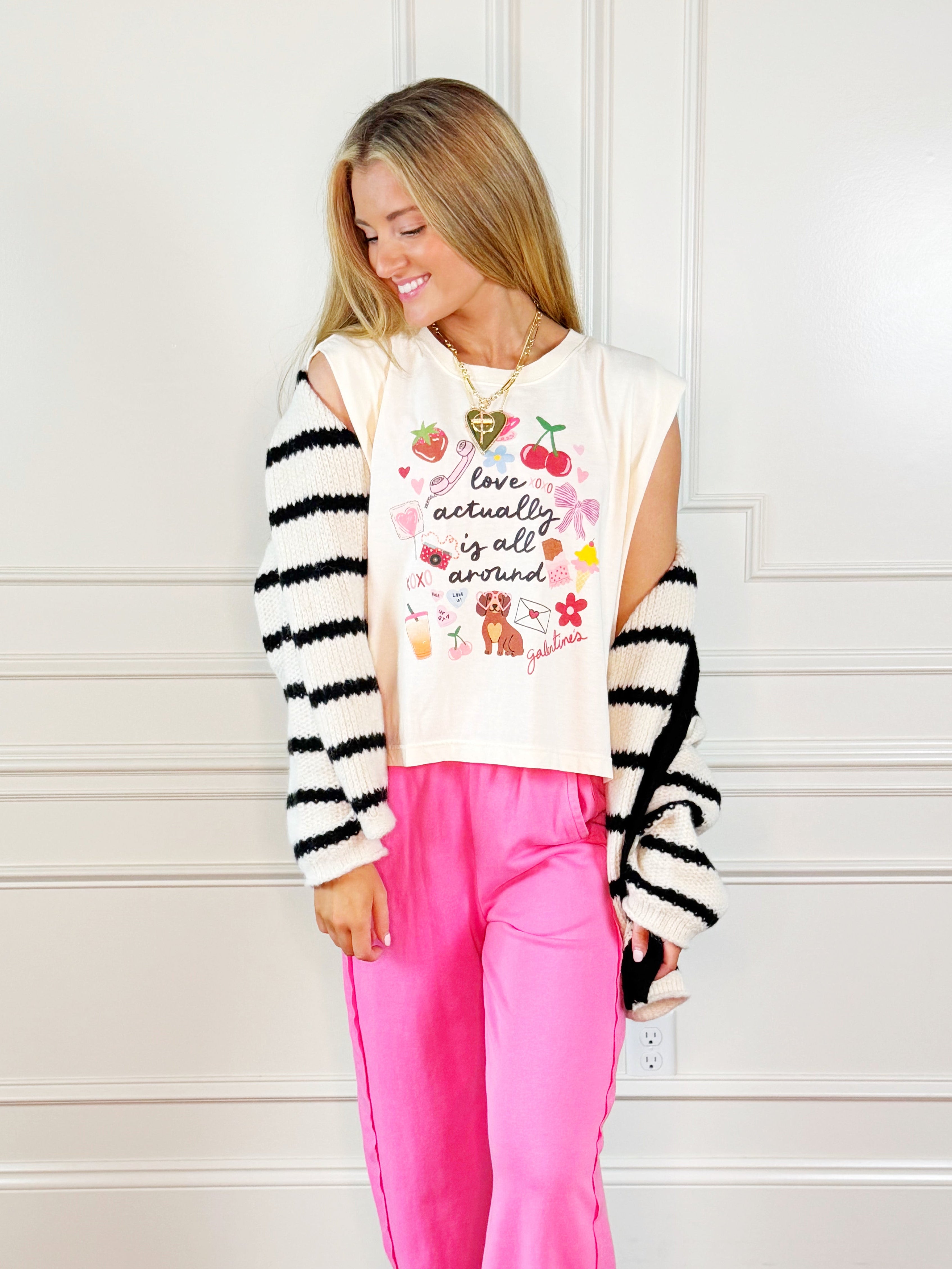 Love Actually Is All Around Tank