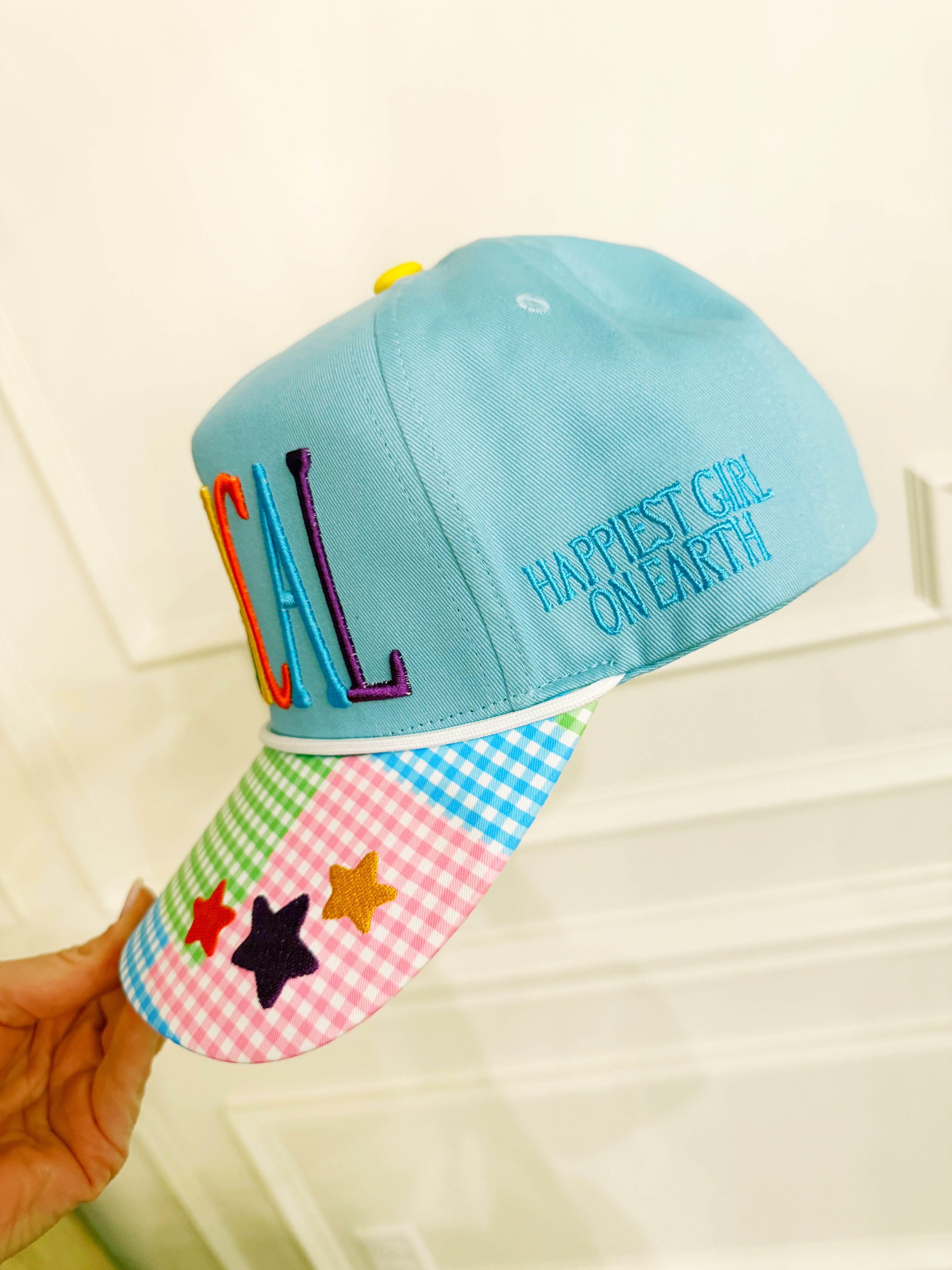 Happiest Girl On Earth Hat- Pre Order