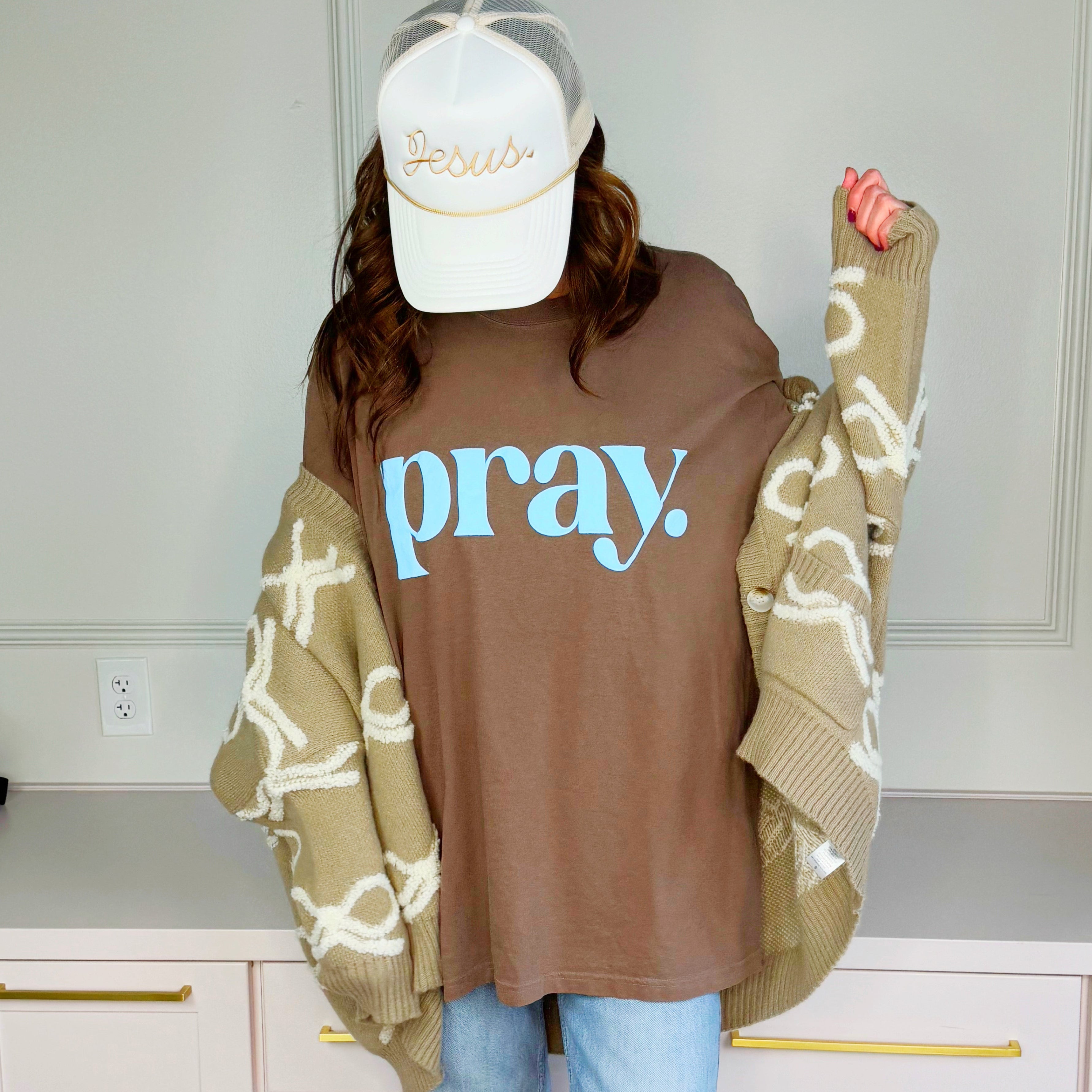 pray. Puff Tee
