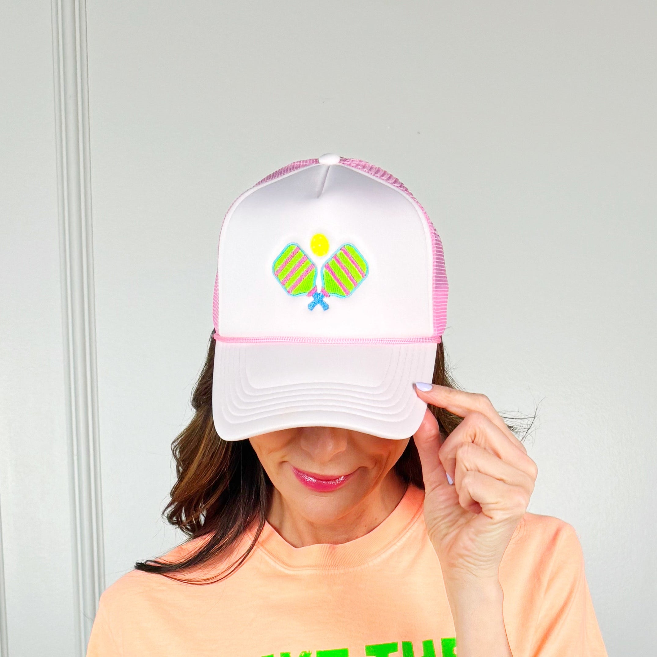 Pickleball Paddles Trucker Hat