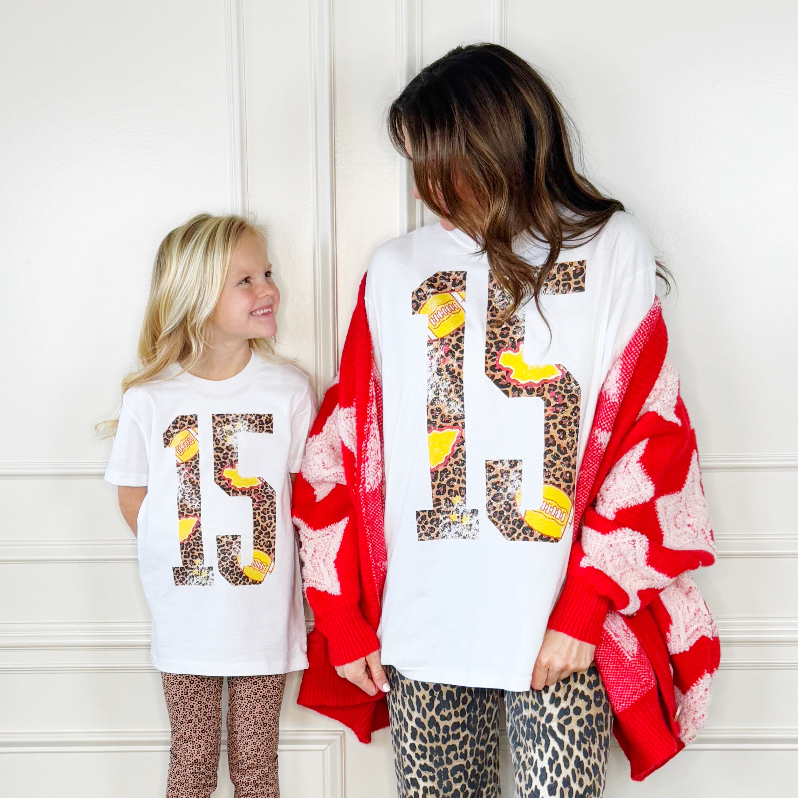 15 Football Leopard KC Y&A Tee