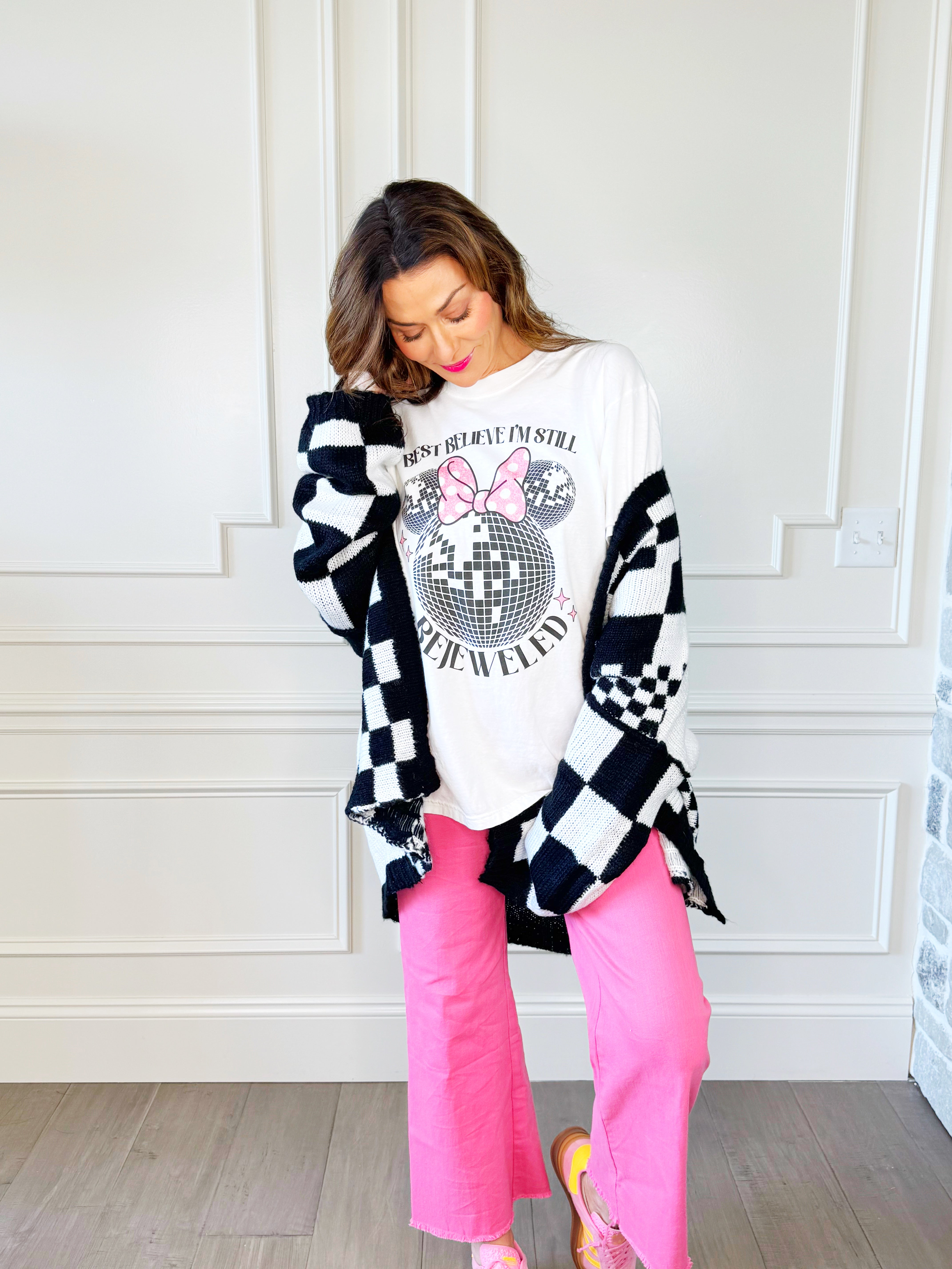 Bejeweled Minnie Youth & Adult tee