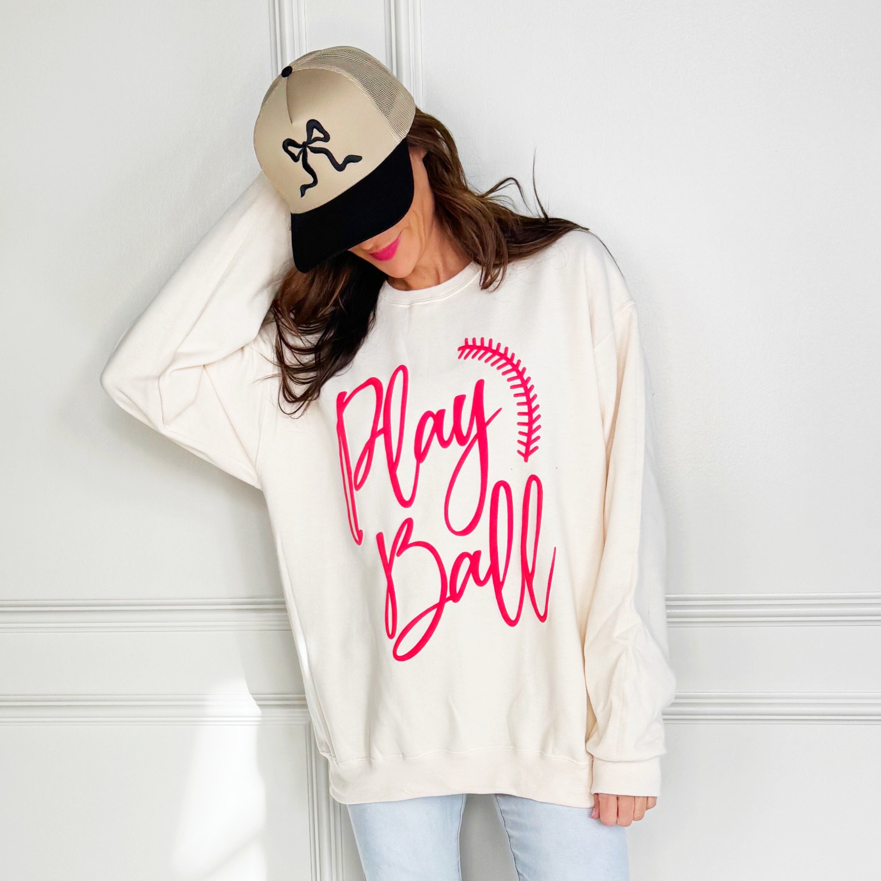 Puff Red Play Ball Sweatshirt