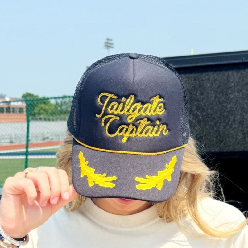 Fancy Tailgate Captain Trucker Hat