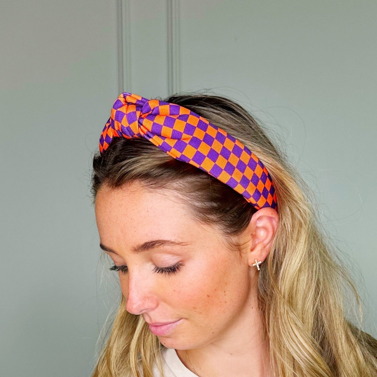 Checkered Headbands