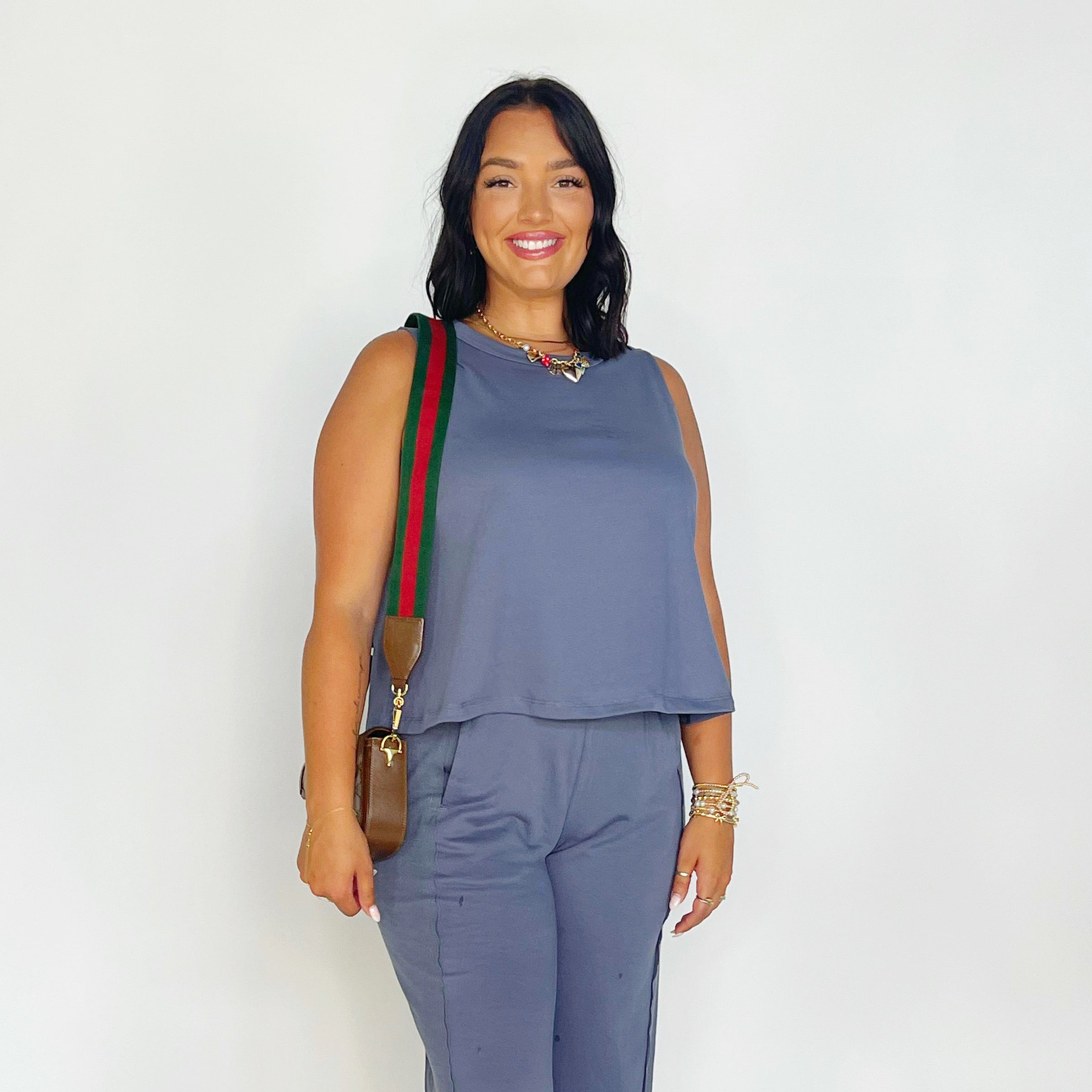 Slate Flowy Tank