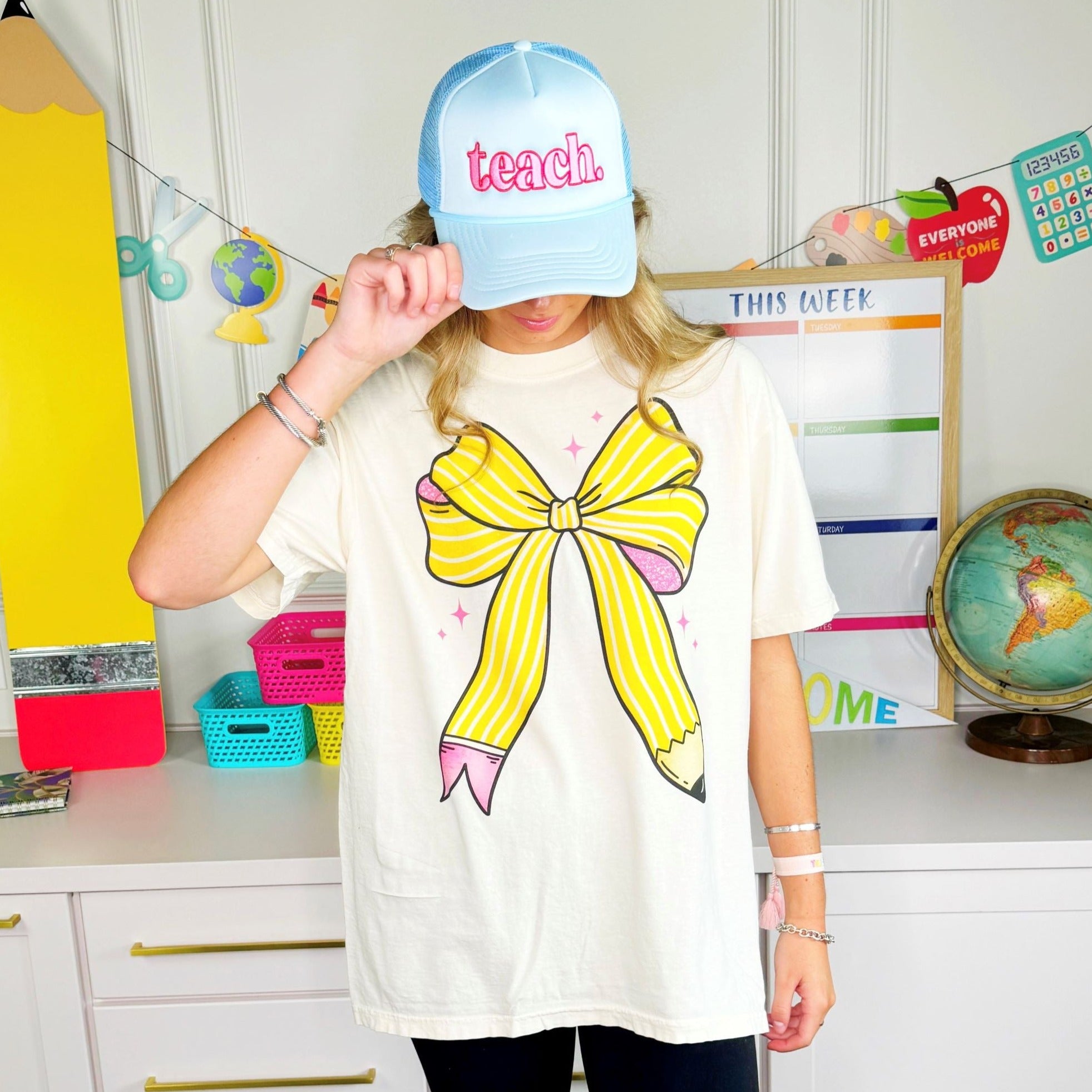 Pencil Bow Tee