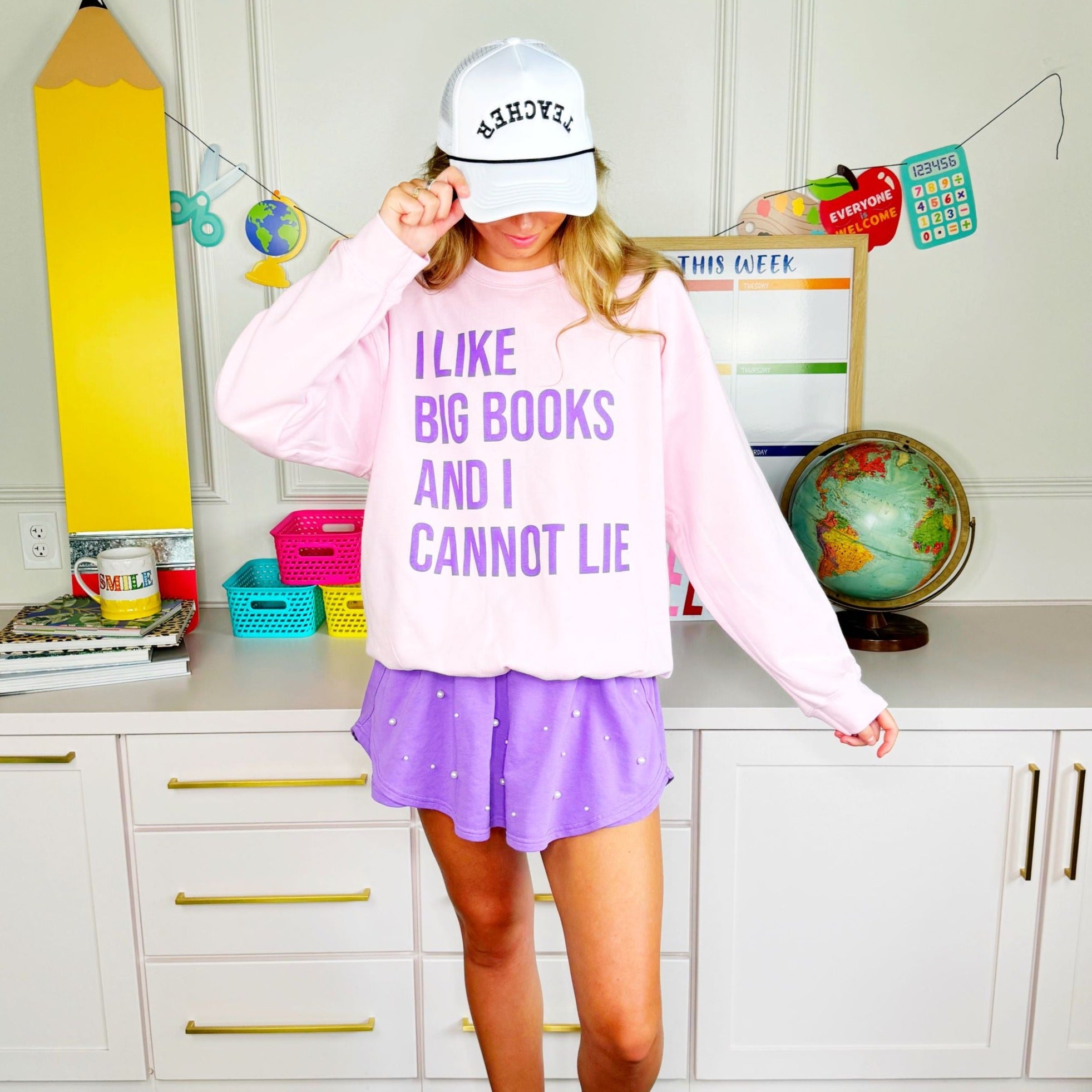 I Like Big Books and I Cannot Lie Sweatshirt