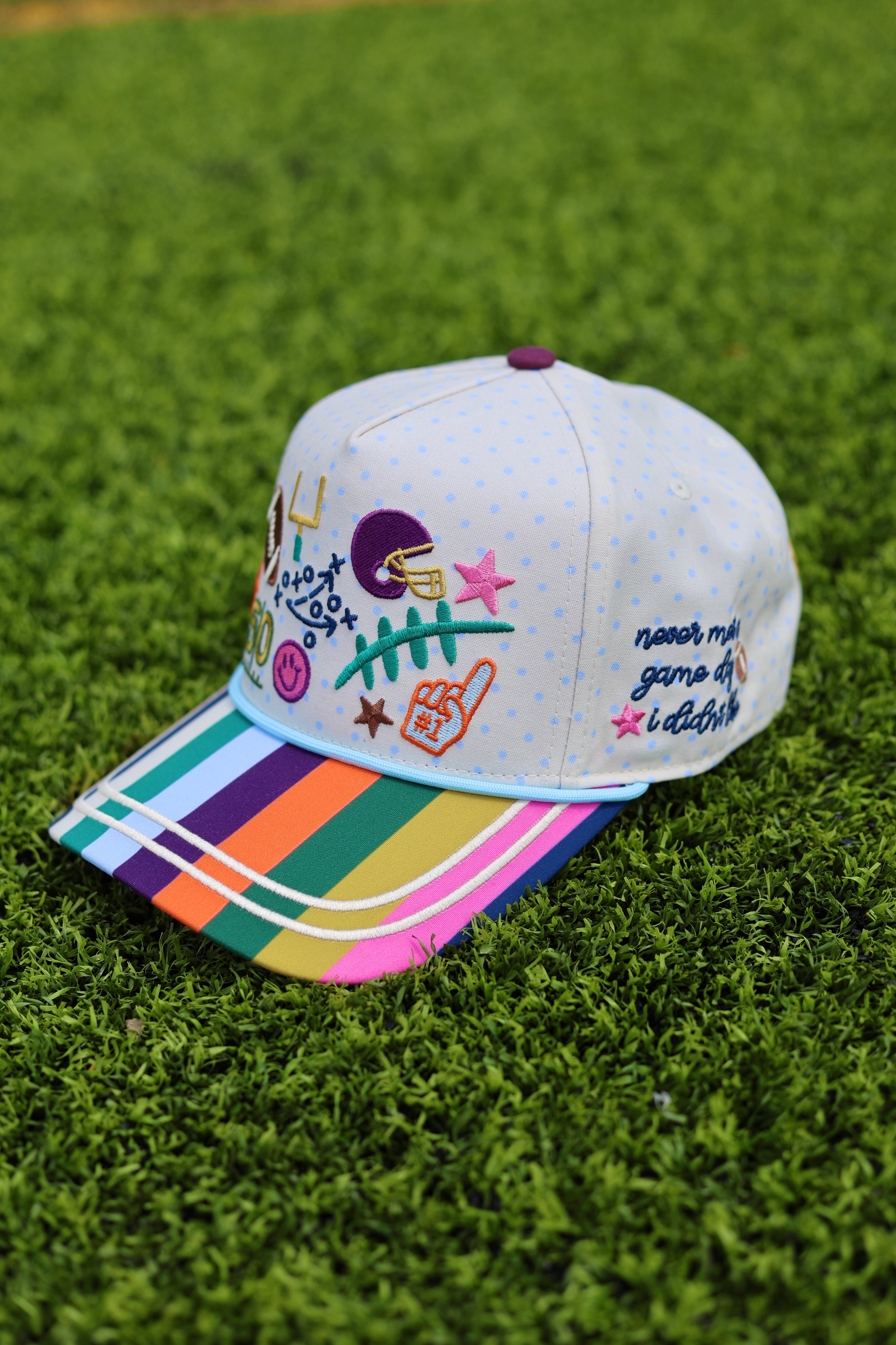 Game Day Doodles Football Hat