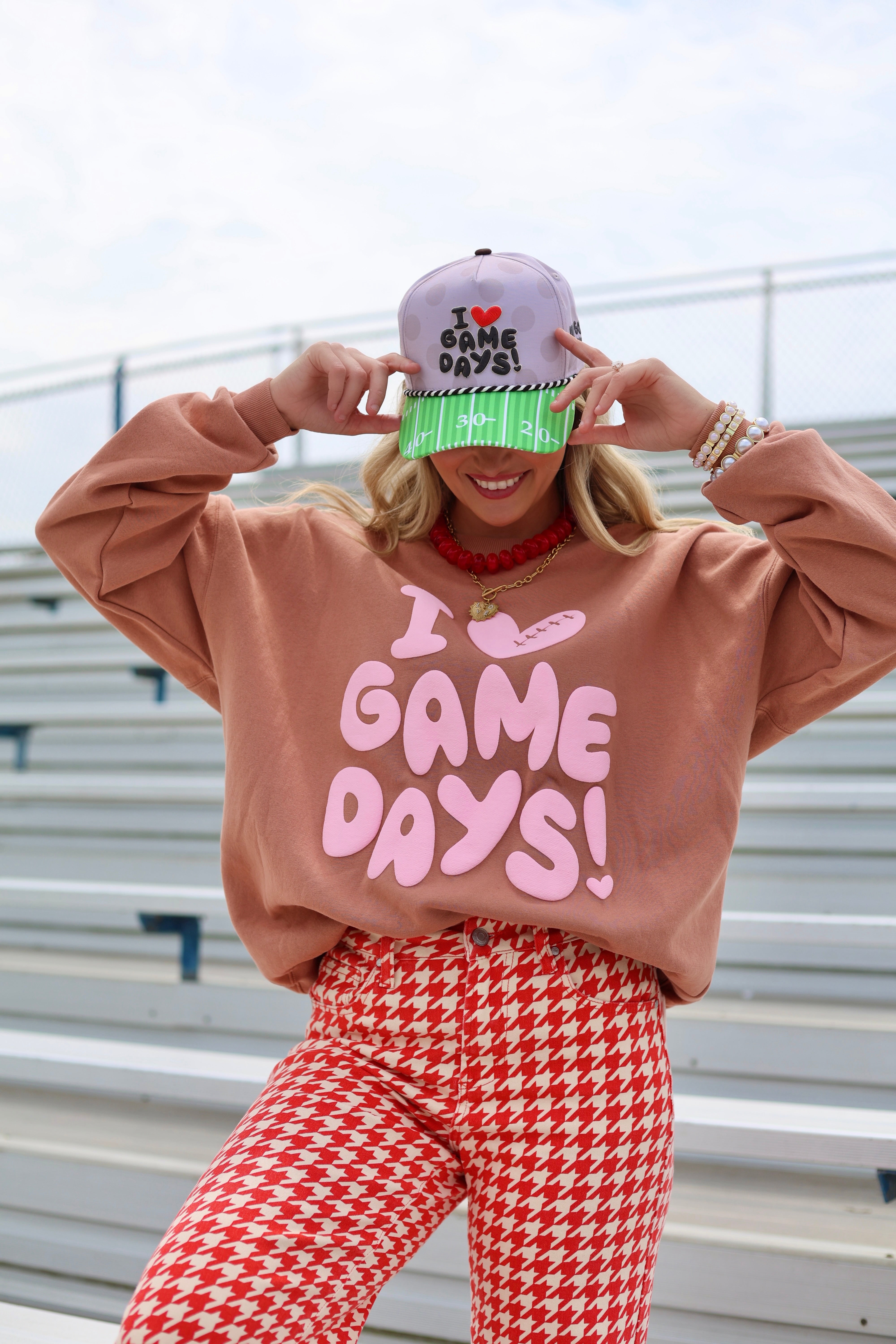 I Love Game Days Hat - PRE-SALE SHIP DATE 9/18*