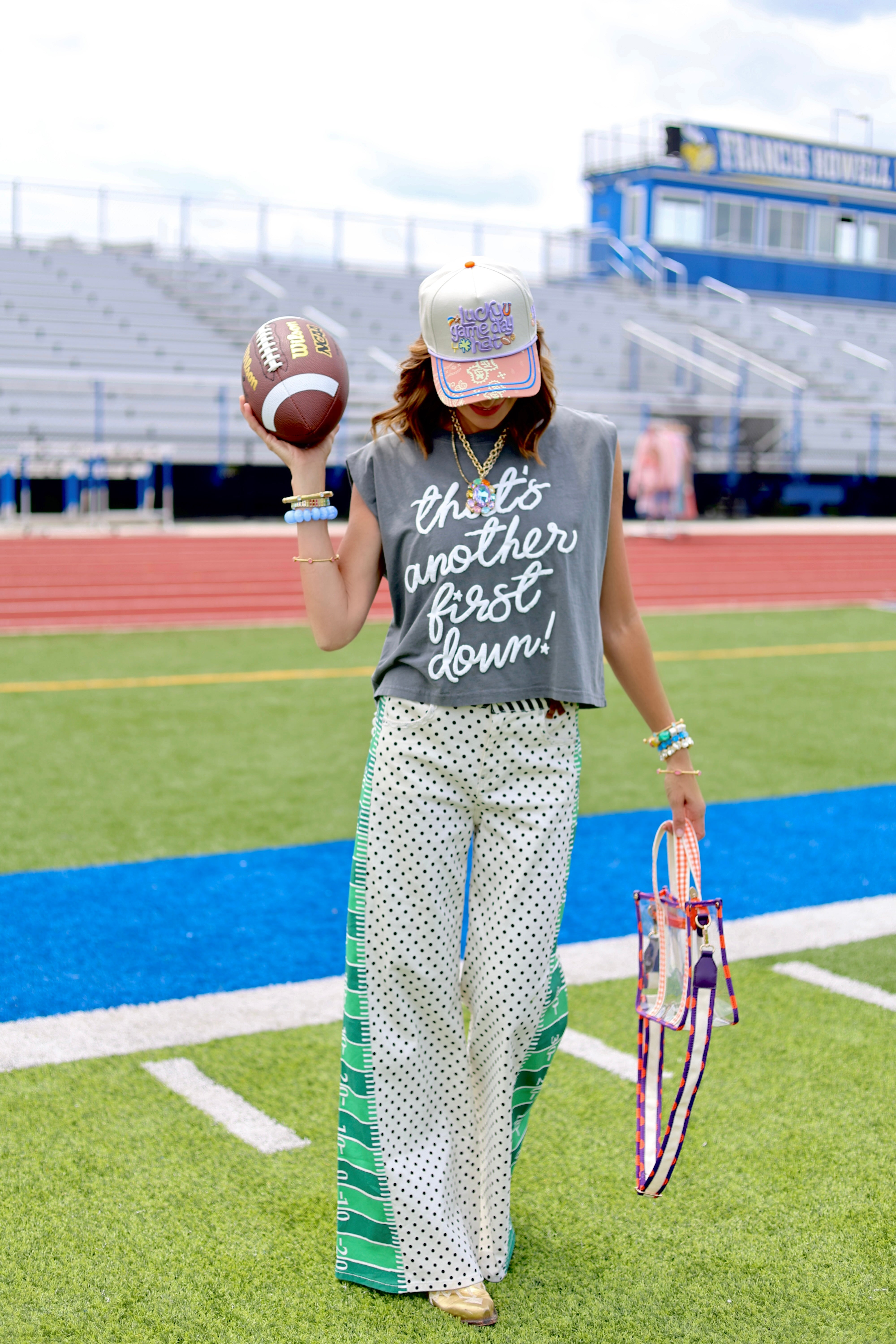 Lucky Game Day Football Hat