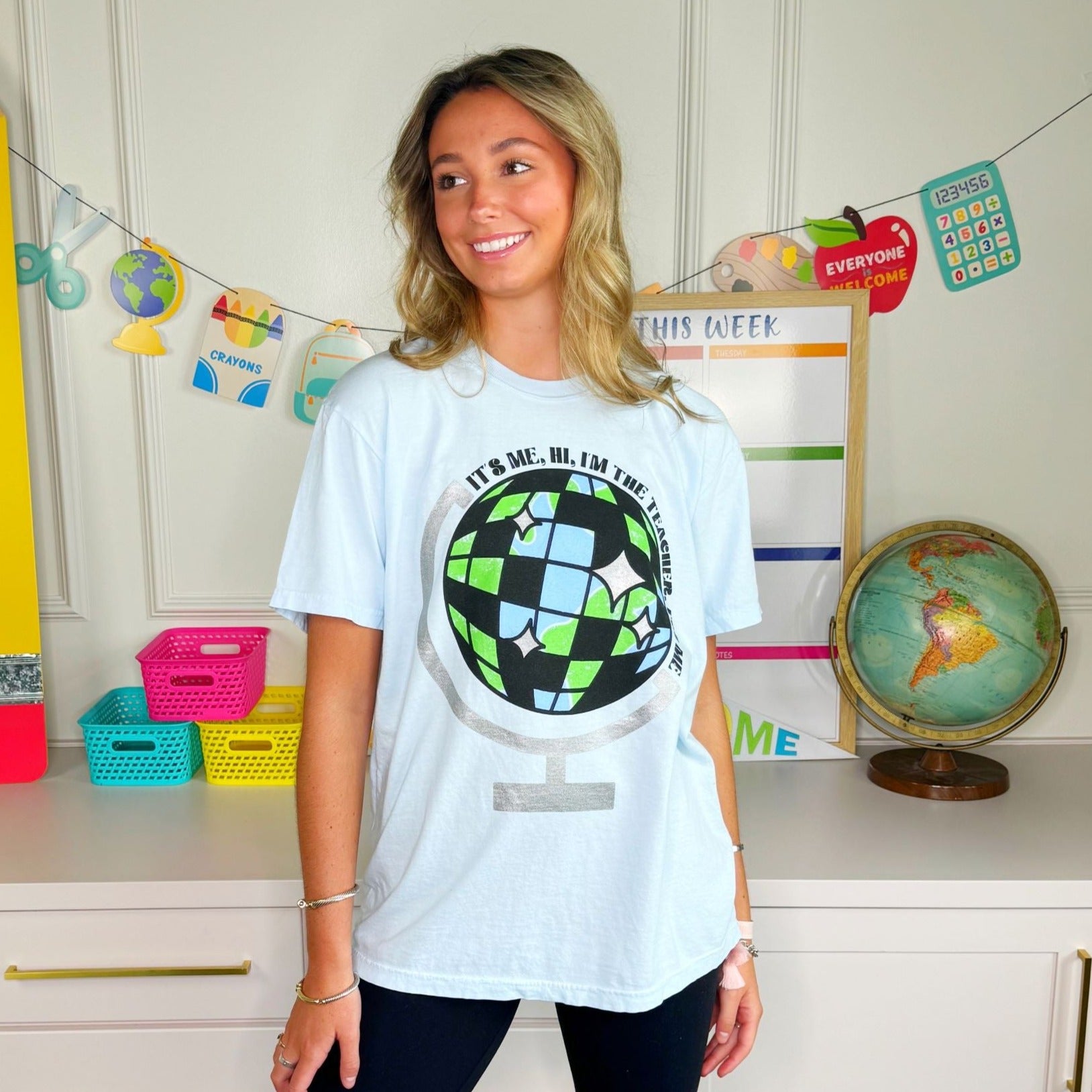 Teacher Globe Tee