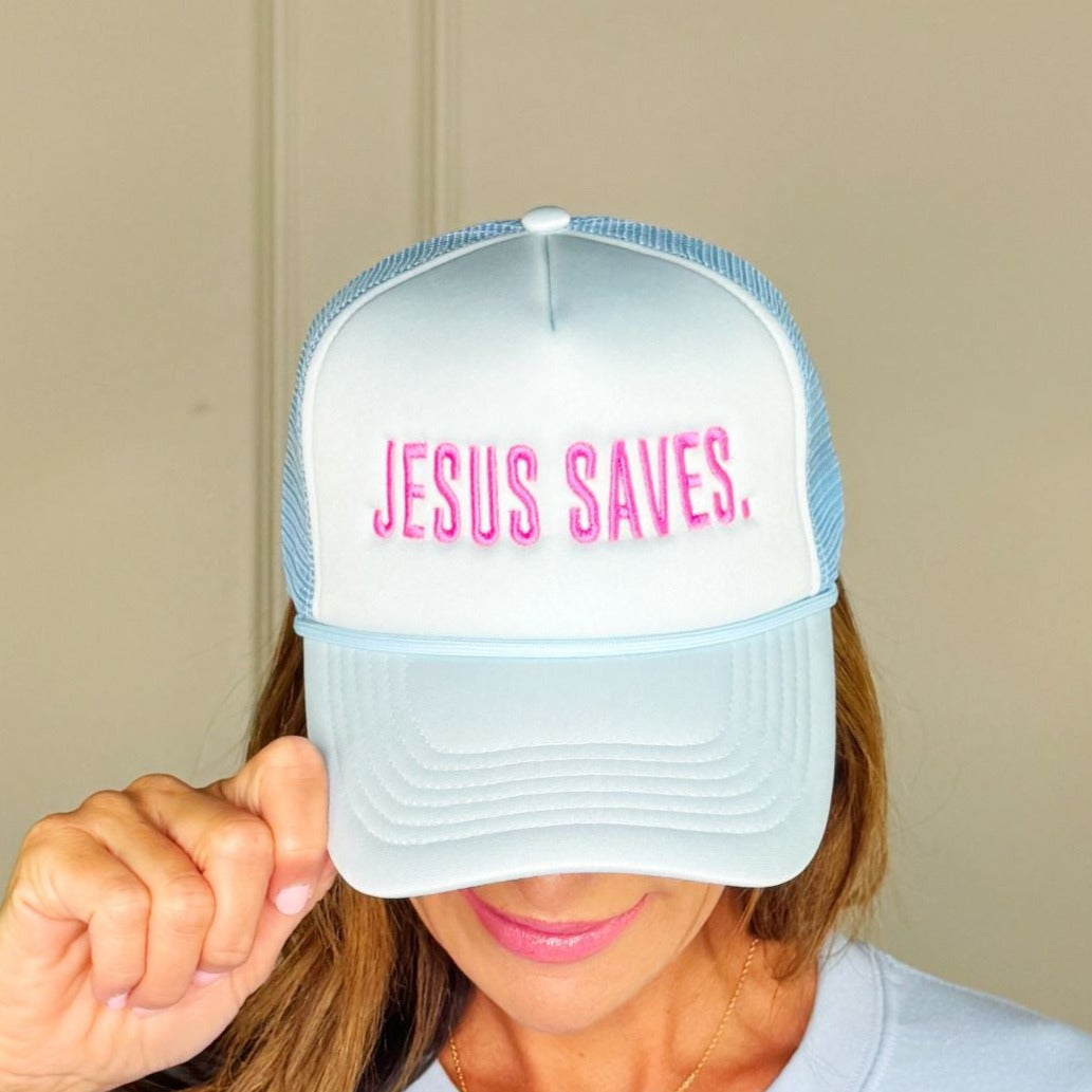 Jesus Saves Trucker Hat