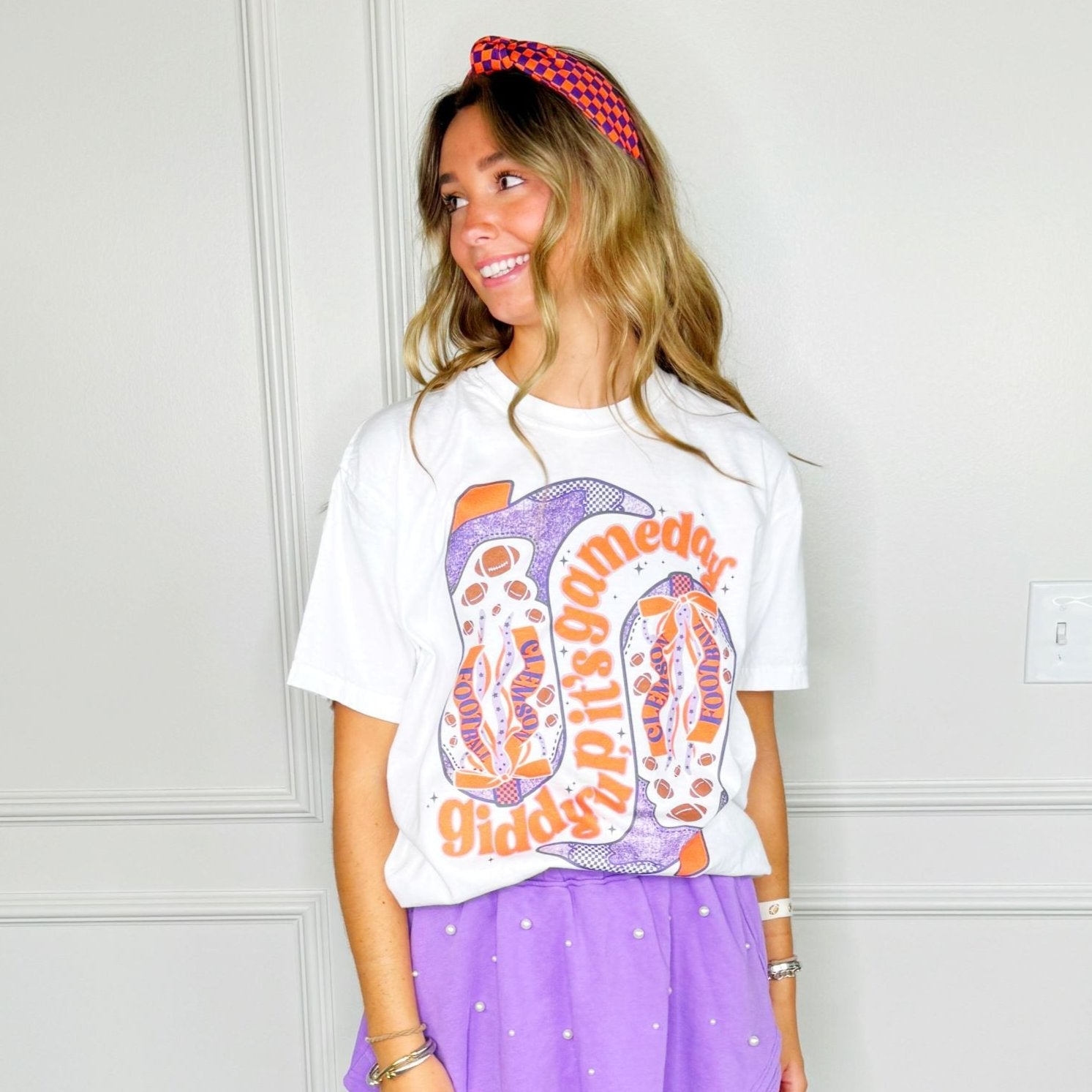 Clemson Boots Tee