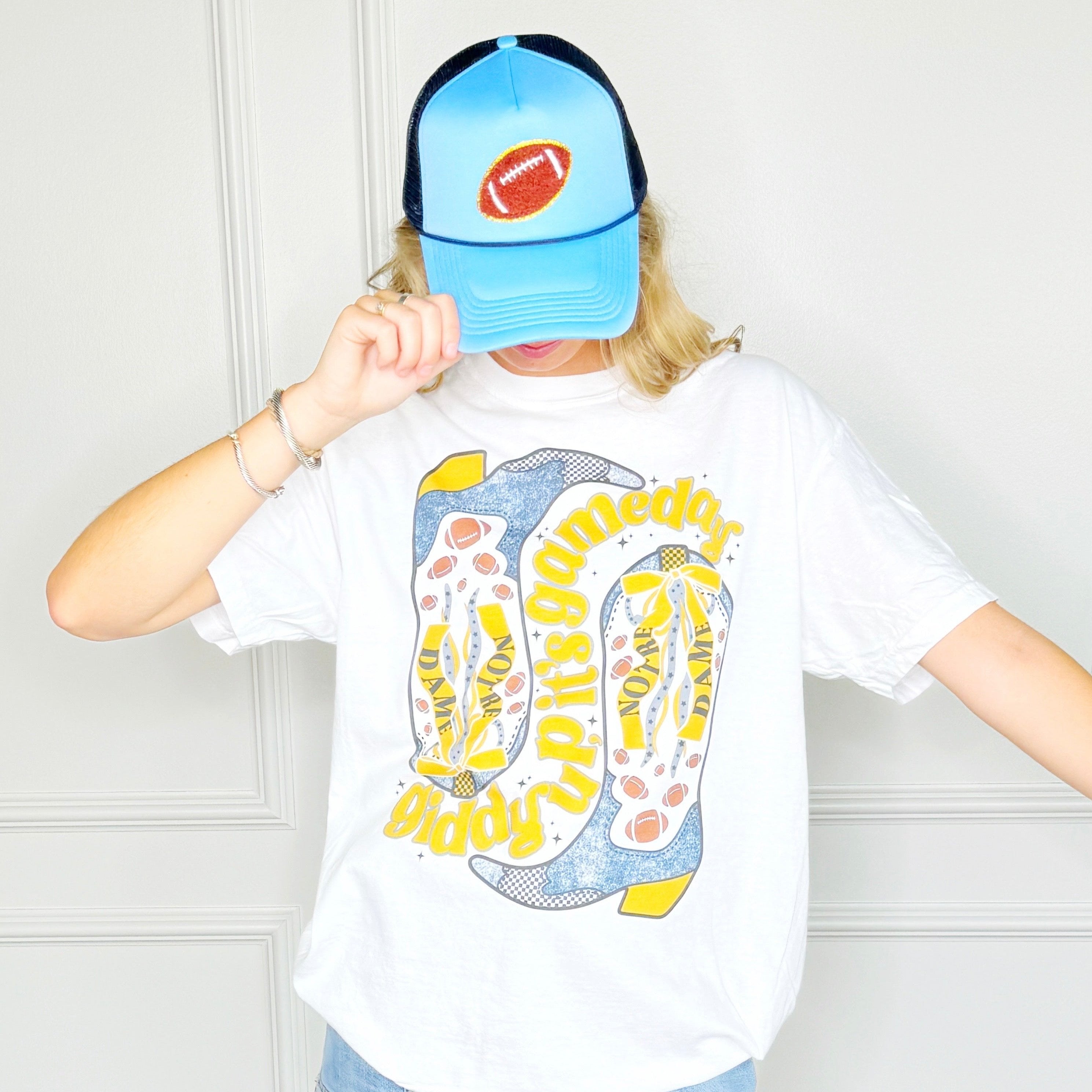 Notre Dame Boots Tee