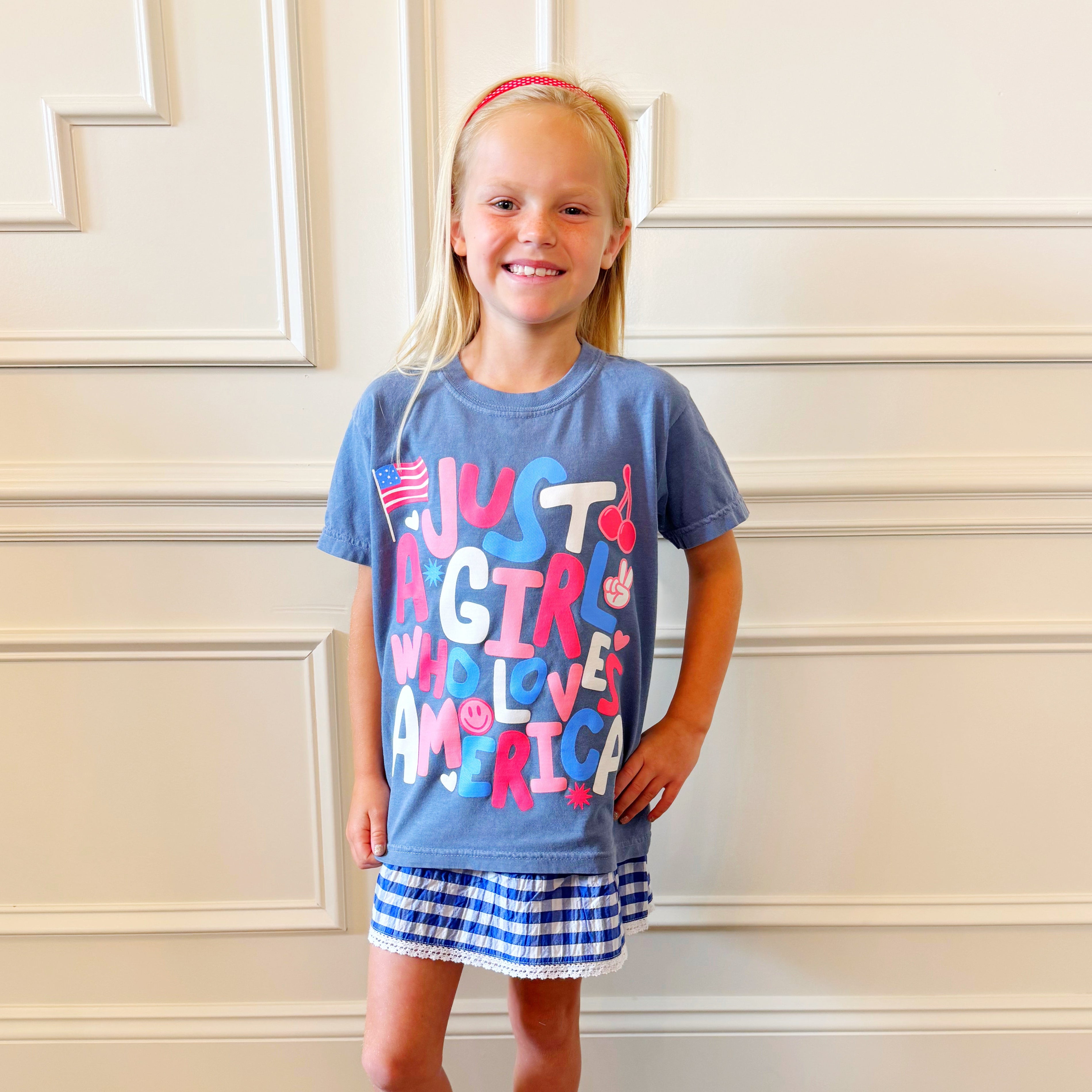 Just a Girl who Loves America Youth & Adult
