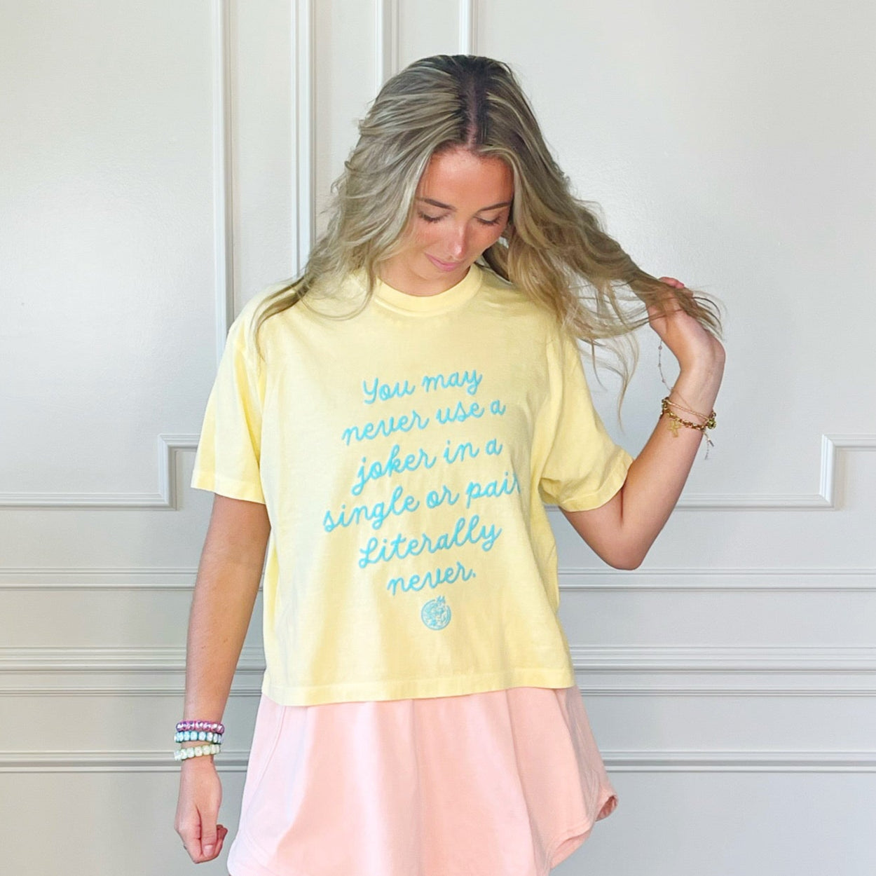 Never Use a Joker... Crop Tee