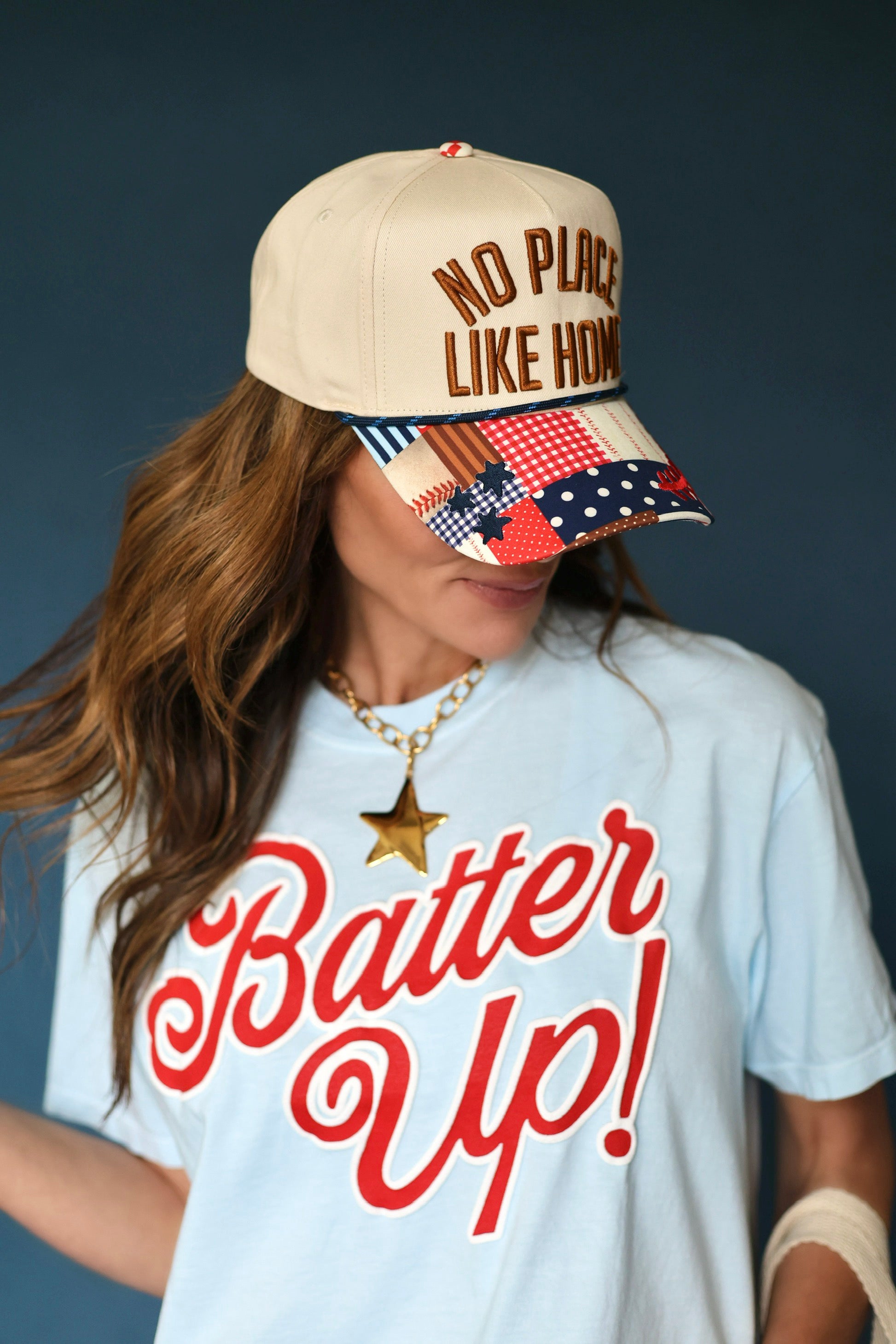 Batter Up Crop Tee