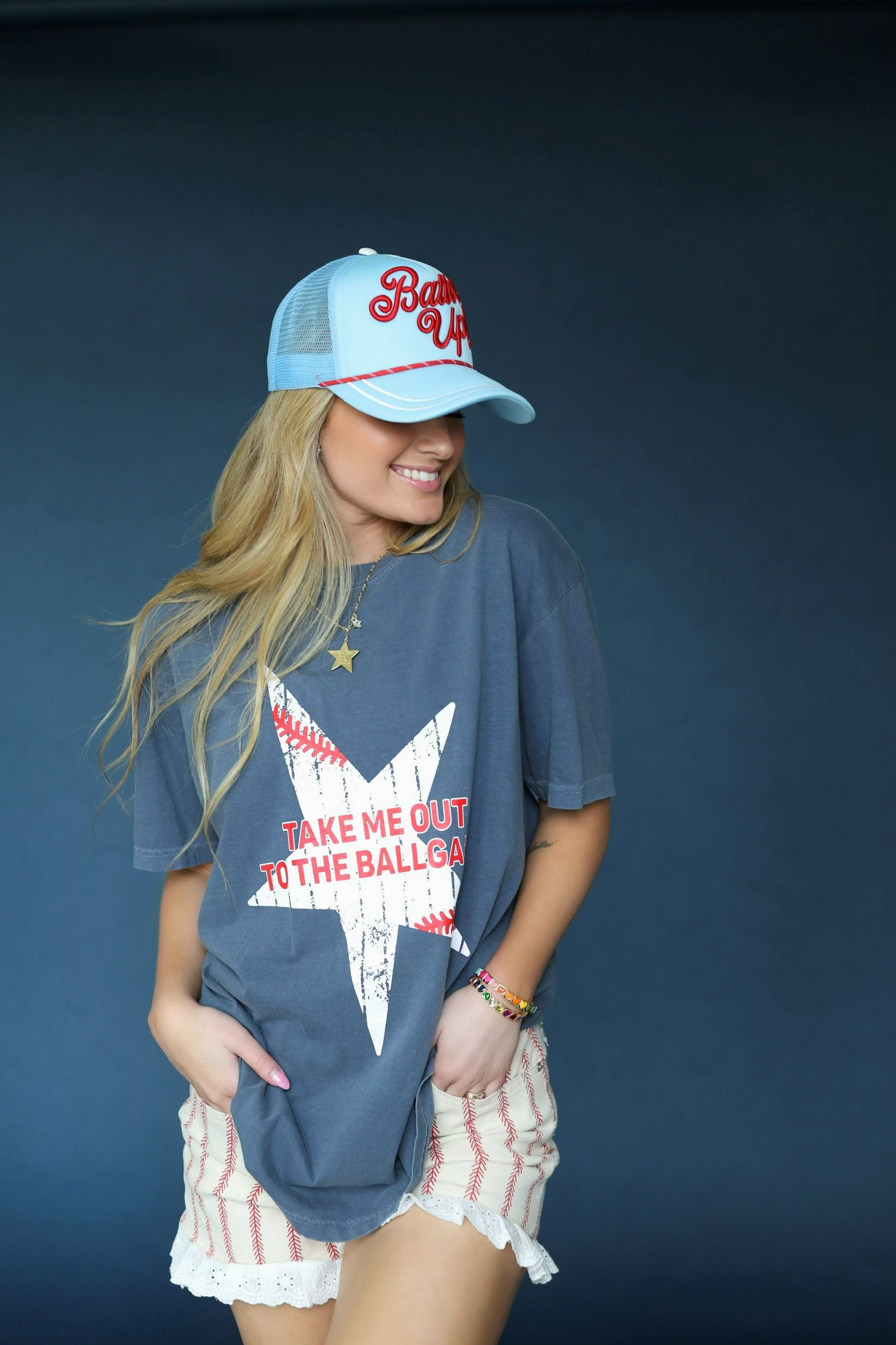 Star Take Me out to the Ballgame Tee