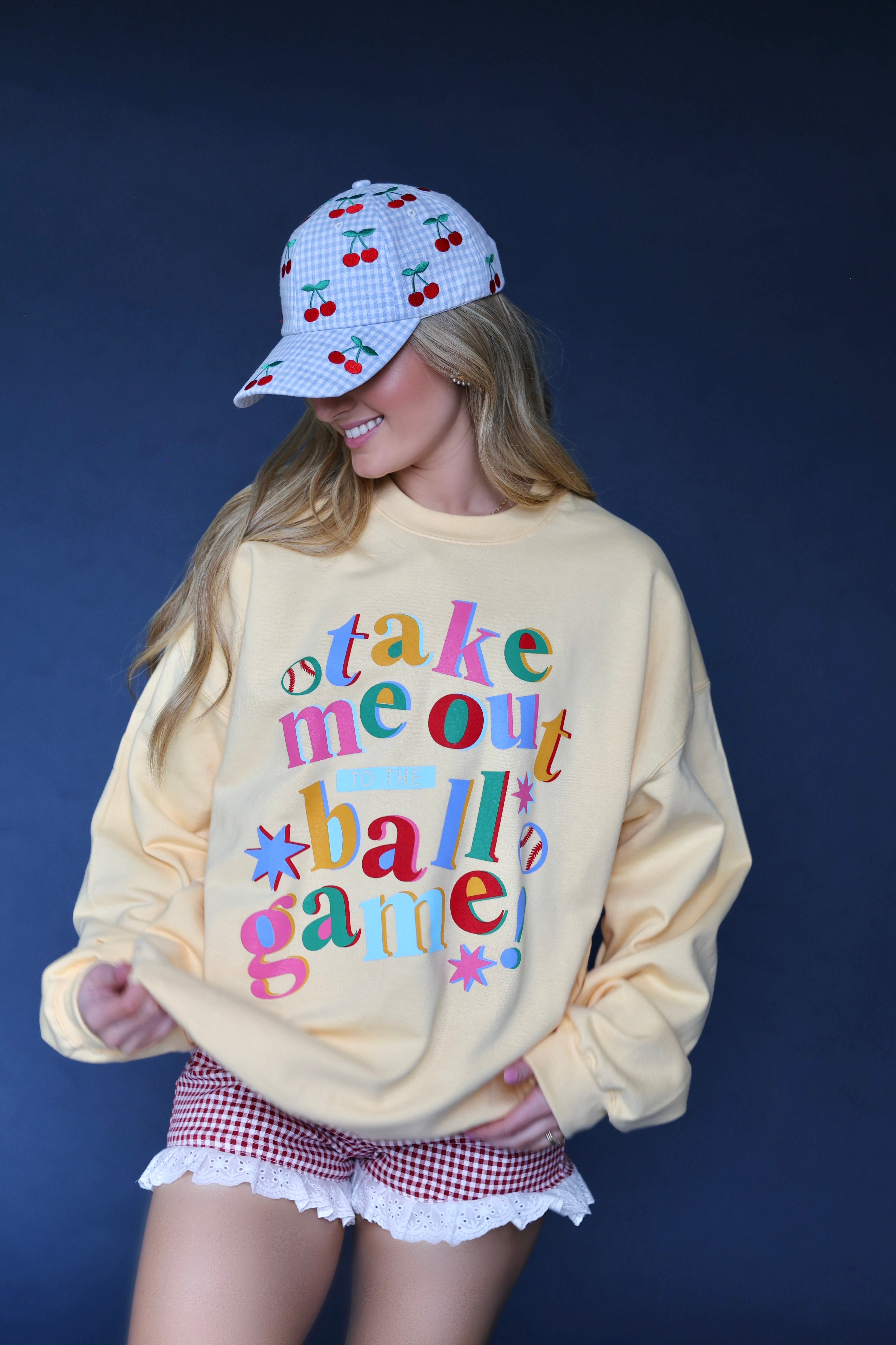 Take Me Out To The Ball Game Sweatshirt