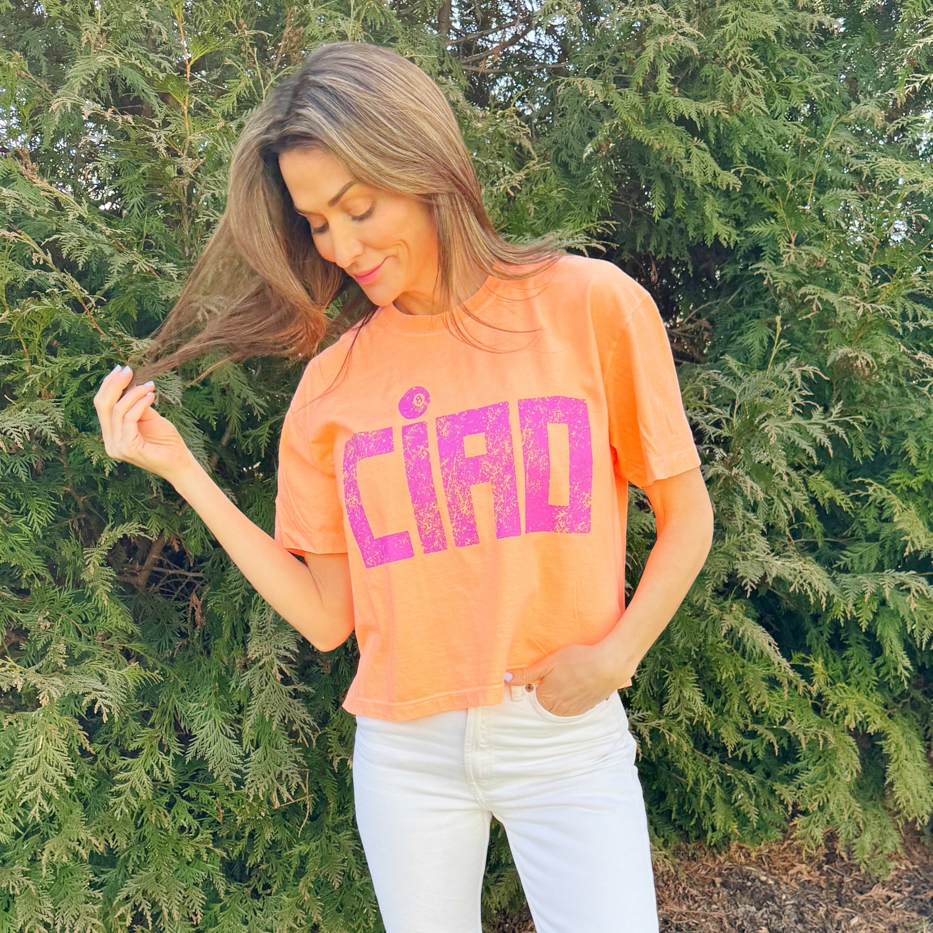 Ciao Cropped Tee