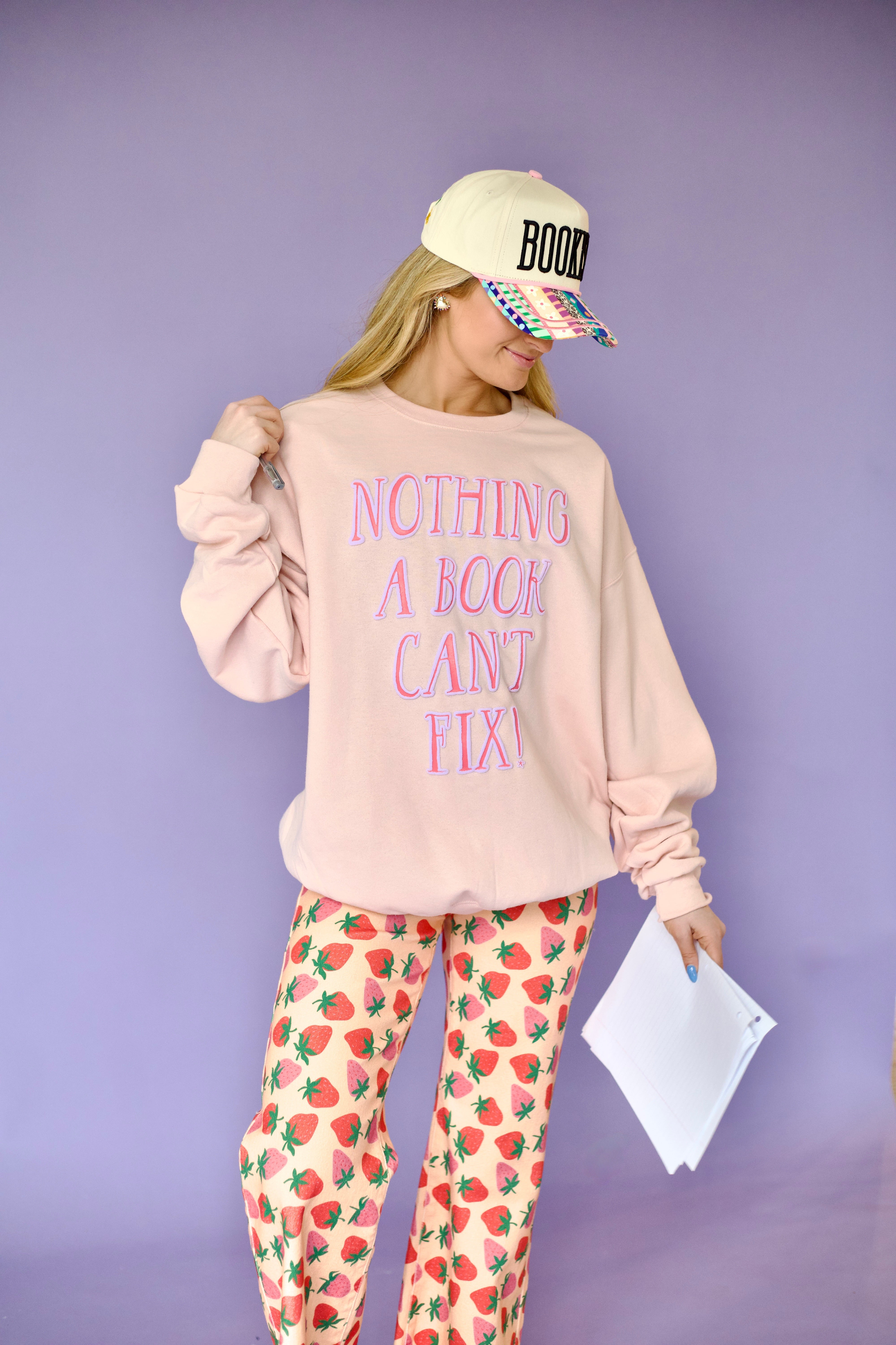Nothing a Book Can't Fix Sweatshirt