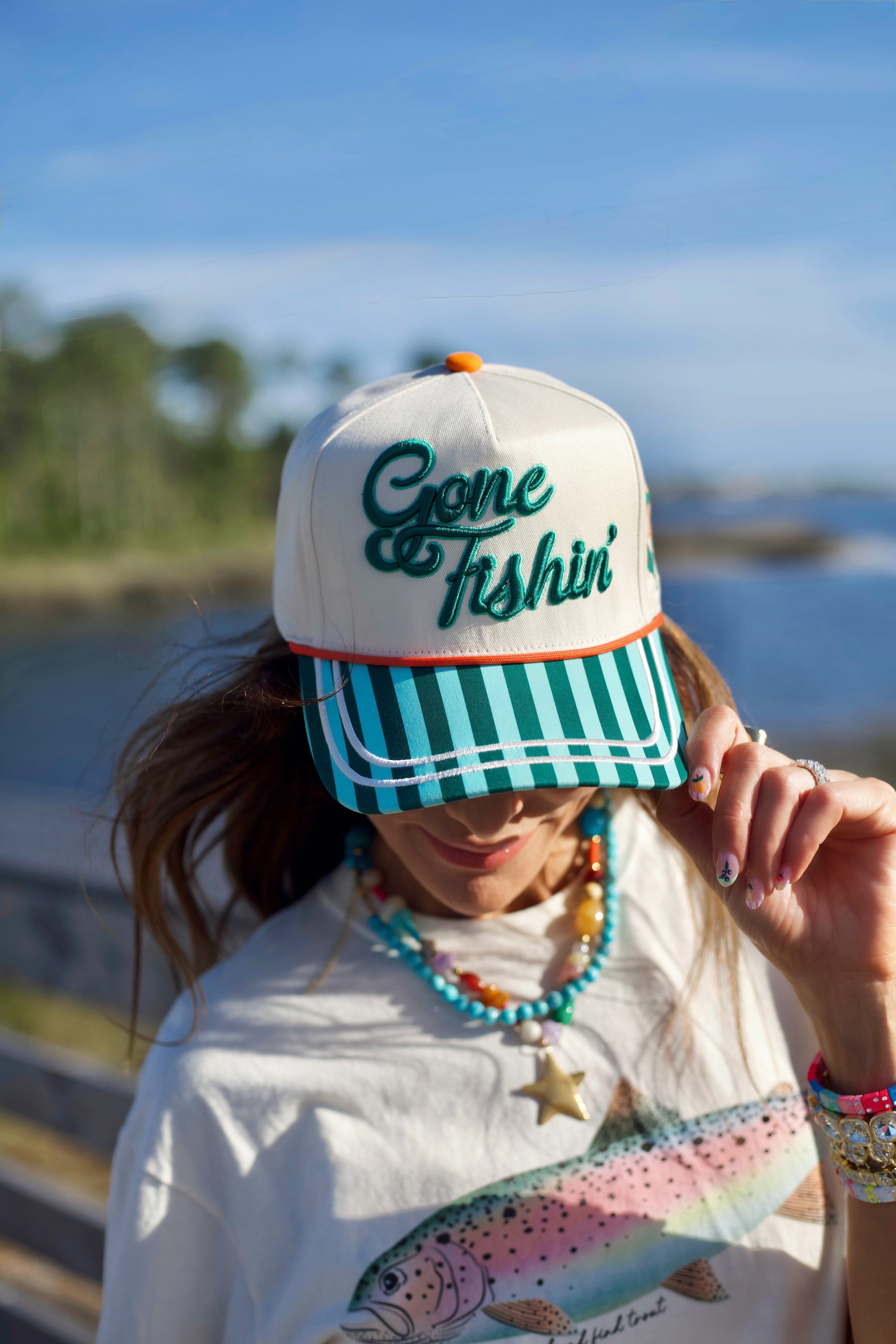 Gone Fishin Hat- Pre Order